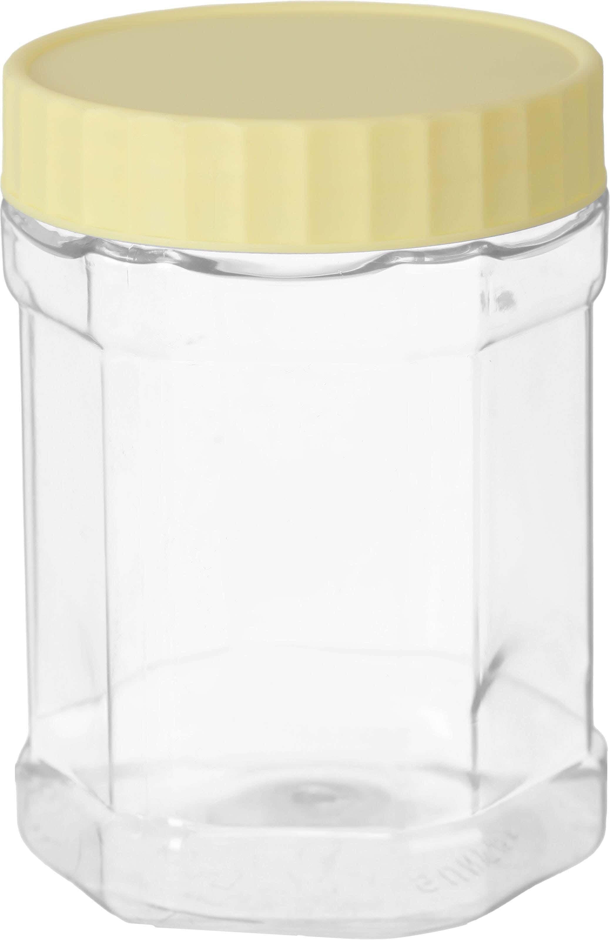 Sunpet Plastic Spice Jar, 400 ml - Clear Yellow