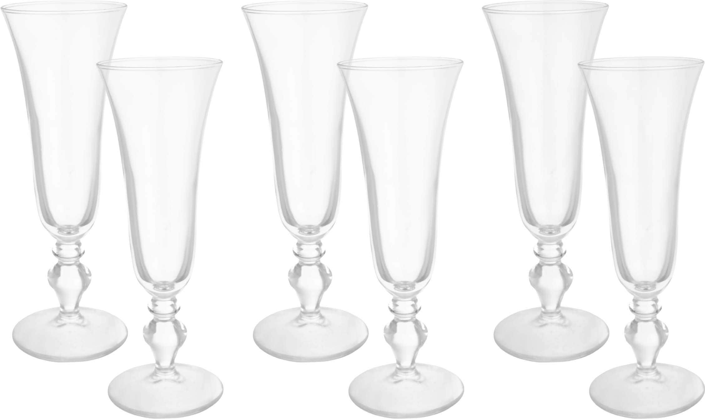 Pasabahce Glass Set, 6 Pieces, 195 ml - Clear