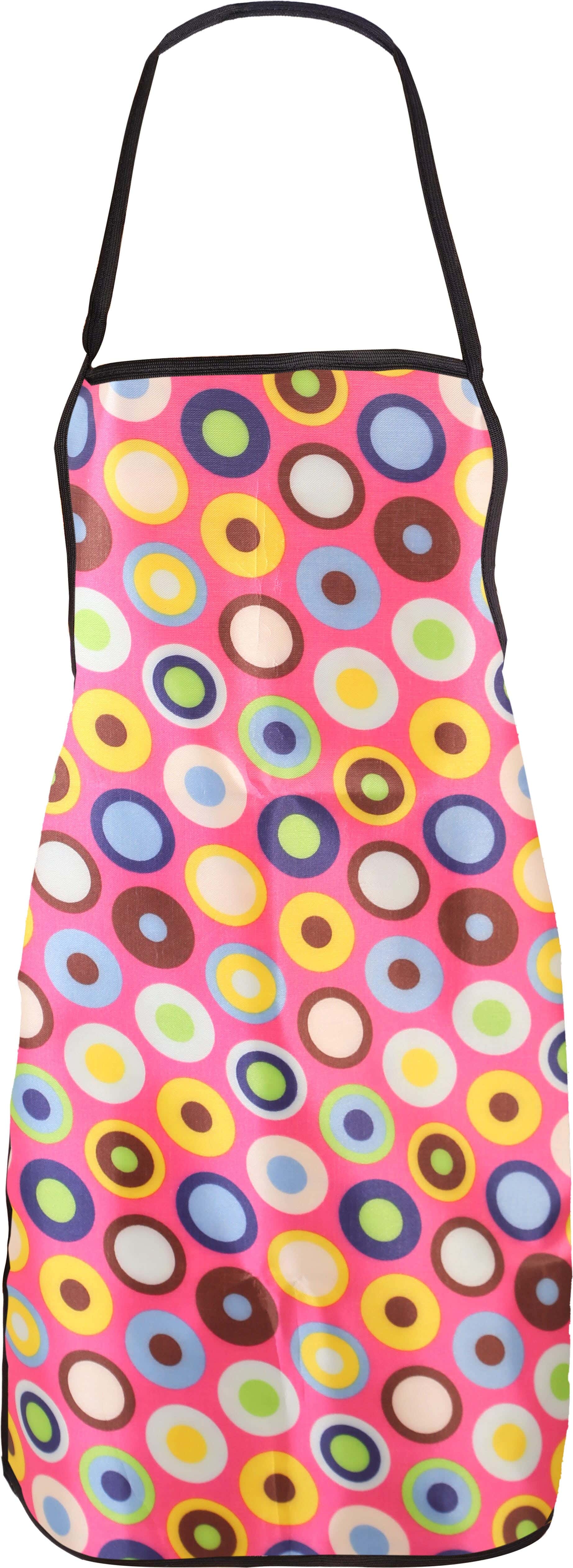 Alaalmia Satin Kitchen Bib, 75×50 cm - Multicolor