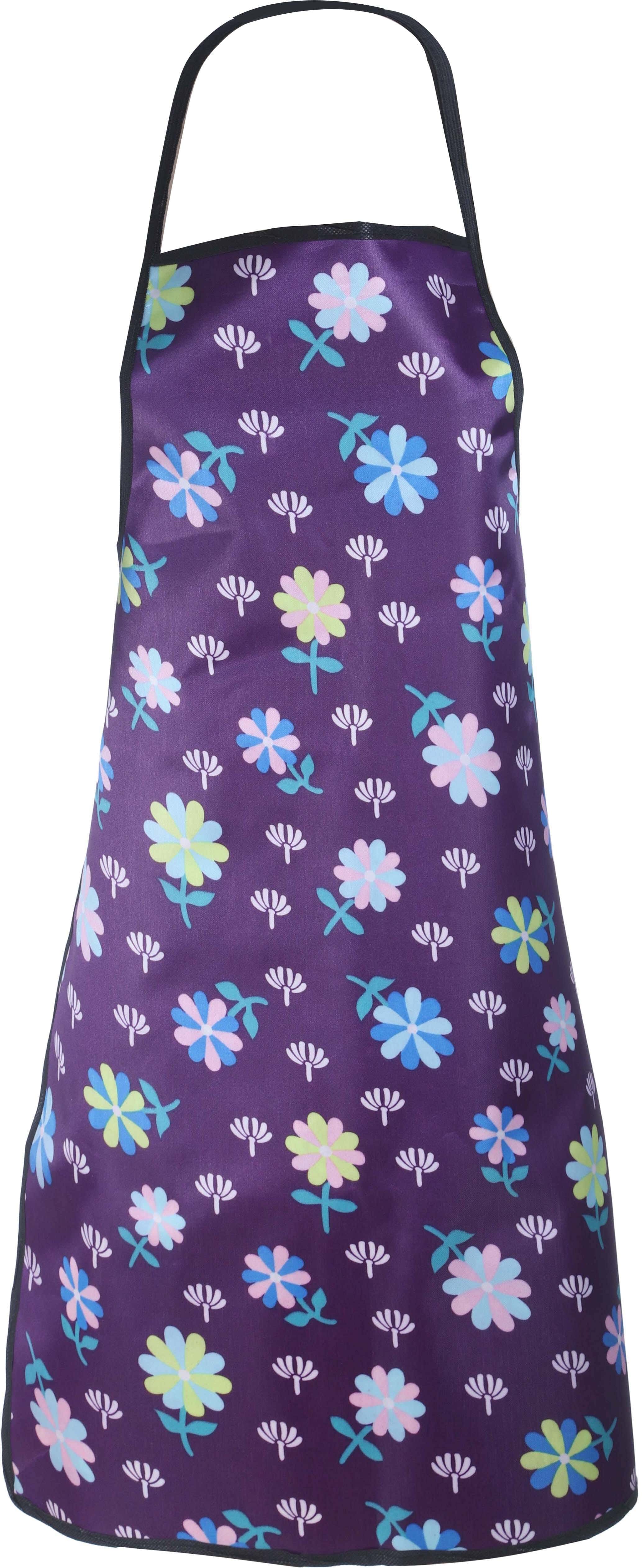 AL ALAALMIA Satin Kitchen Bib, 75×50 cm - Multicolor