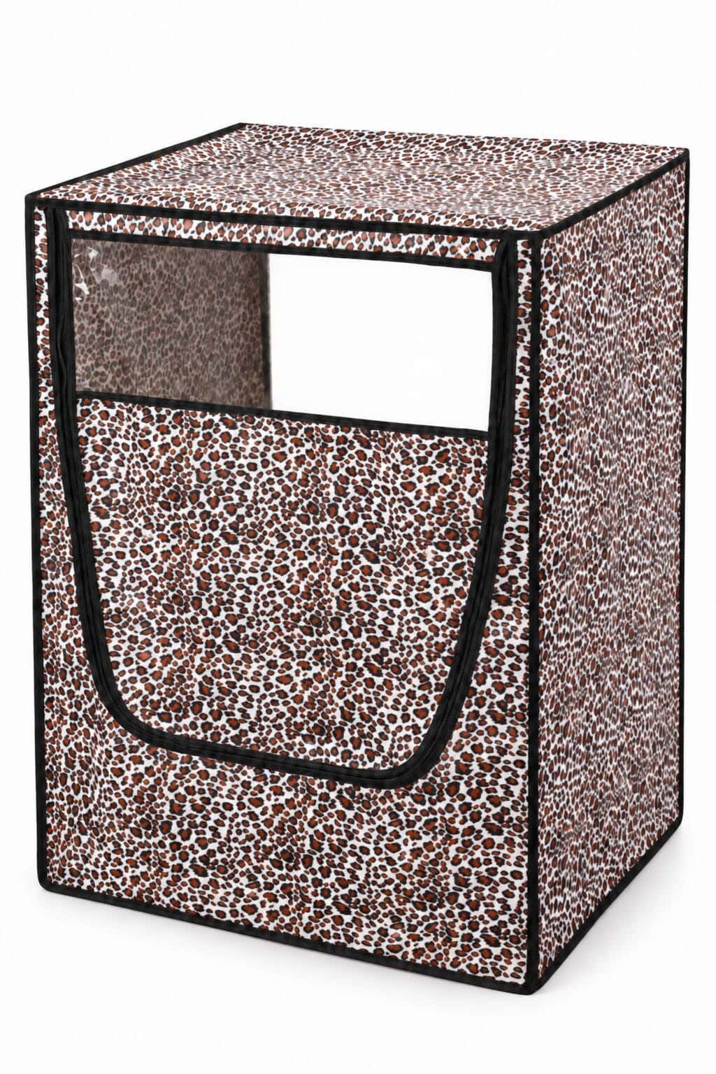 Satin Full Automatic Washing Machine Cover, 62×78×62 cm - Multicolor
