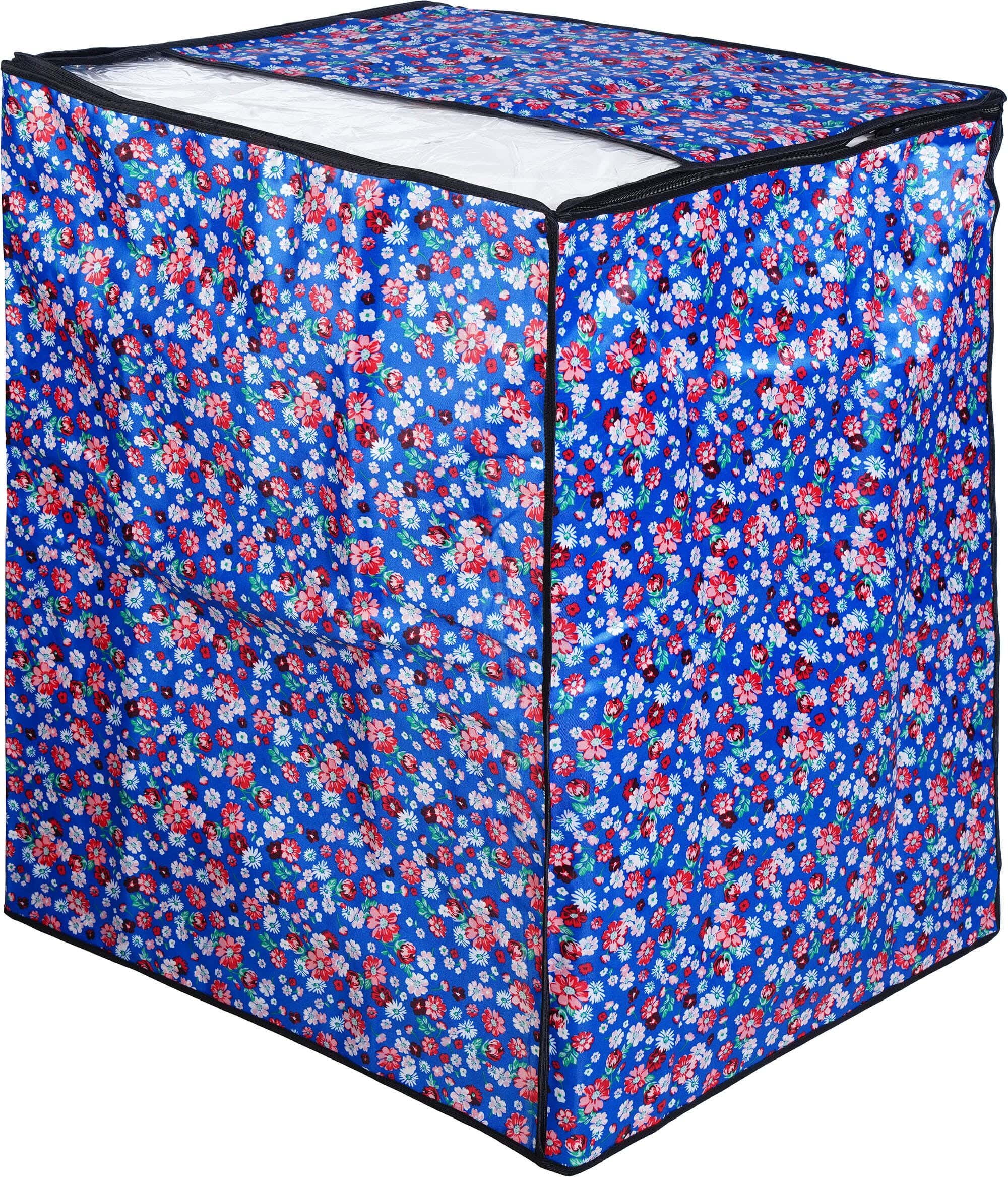 Alaalmia Satin Top Loading Washing Machine Cover, 10/11 Kg - Multicolor