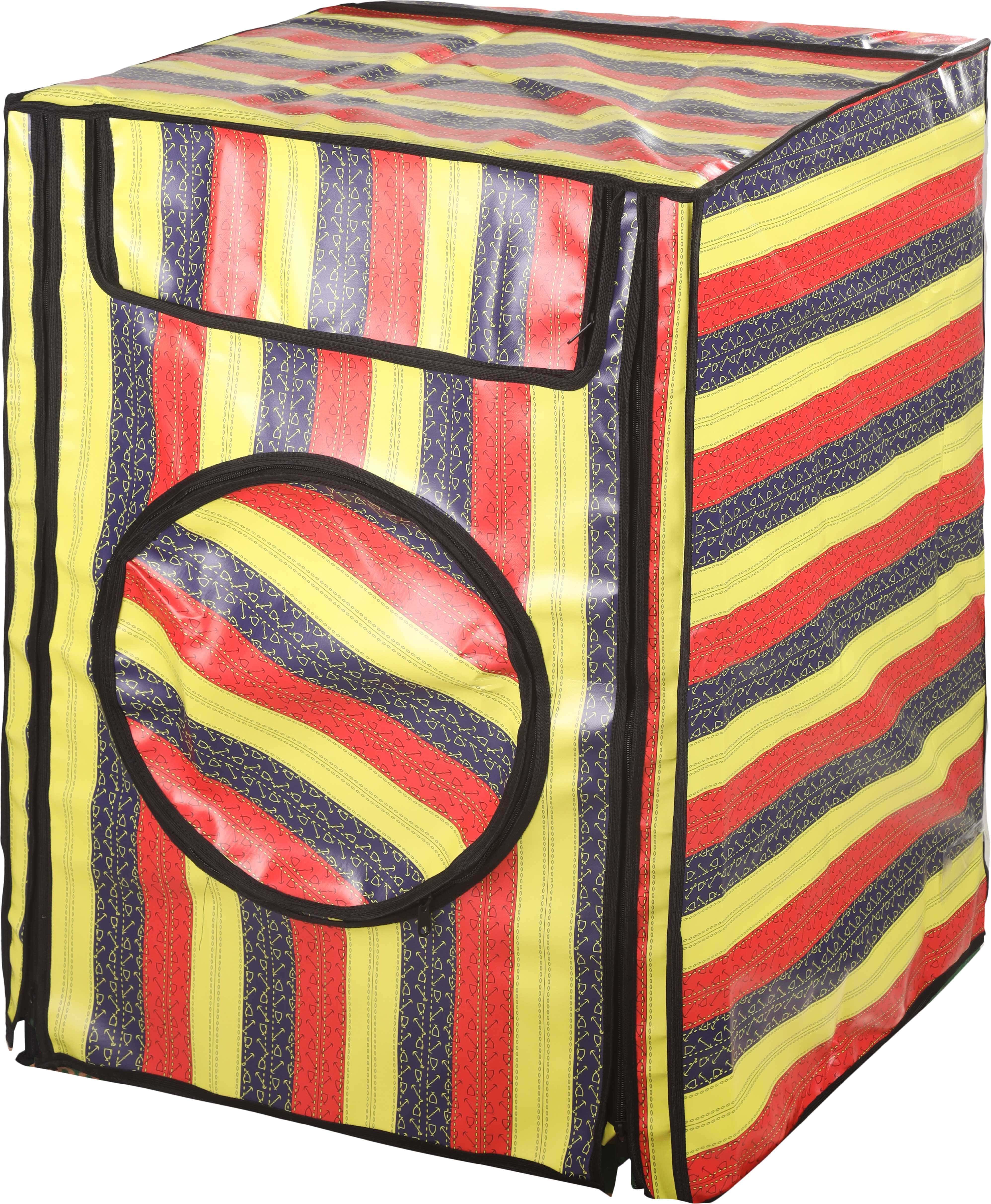 Al Alaalmia Leather Full Automatic Washing Machine Cover, 60×85×60 cm - Multicolor