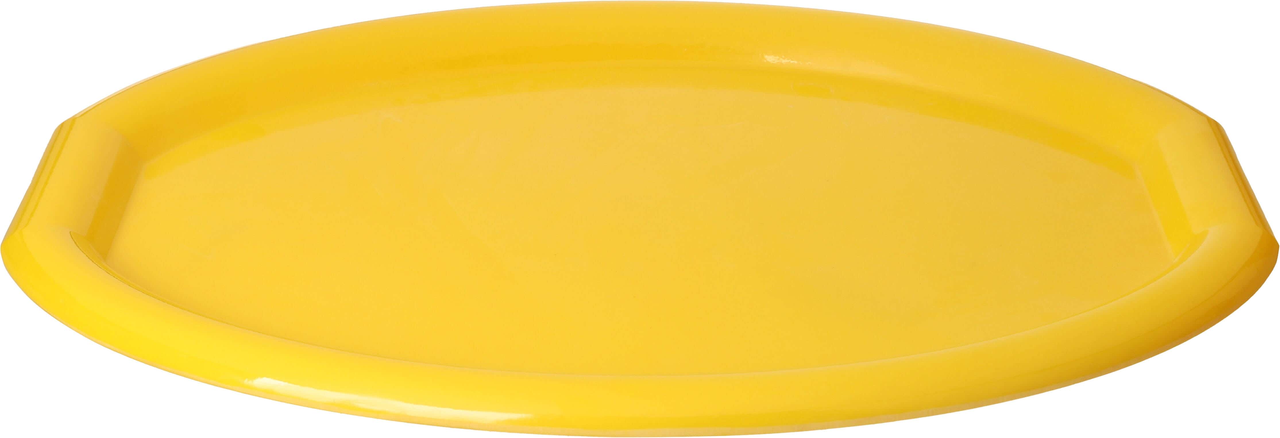 Al Shreif Serving Tray, 42 cm - Yellow