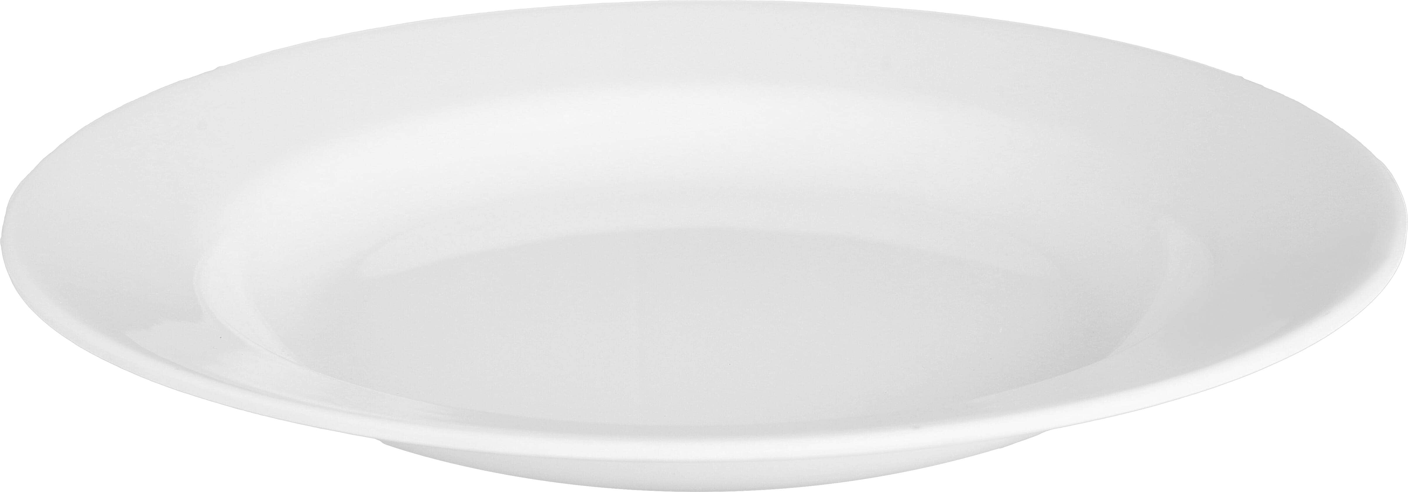 Zahra Elmohandes Melamine Deep Plate, 23 cm - White