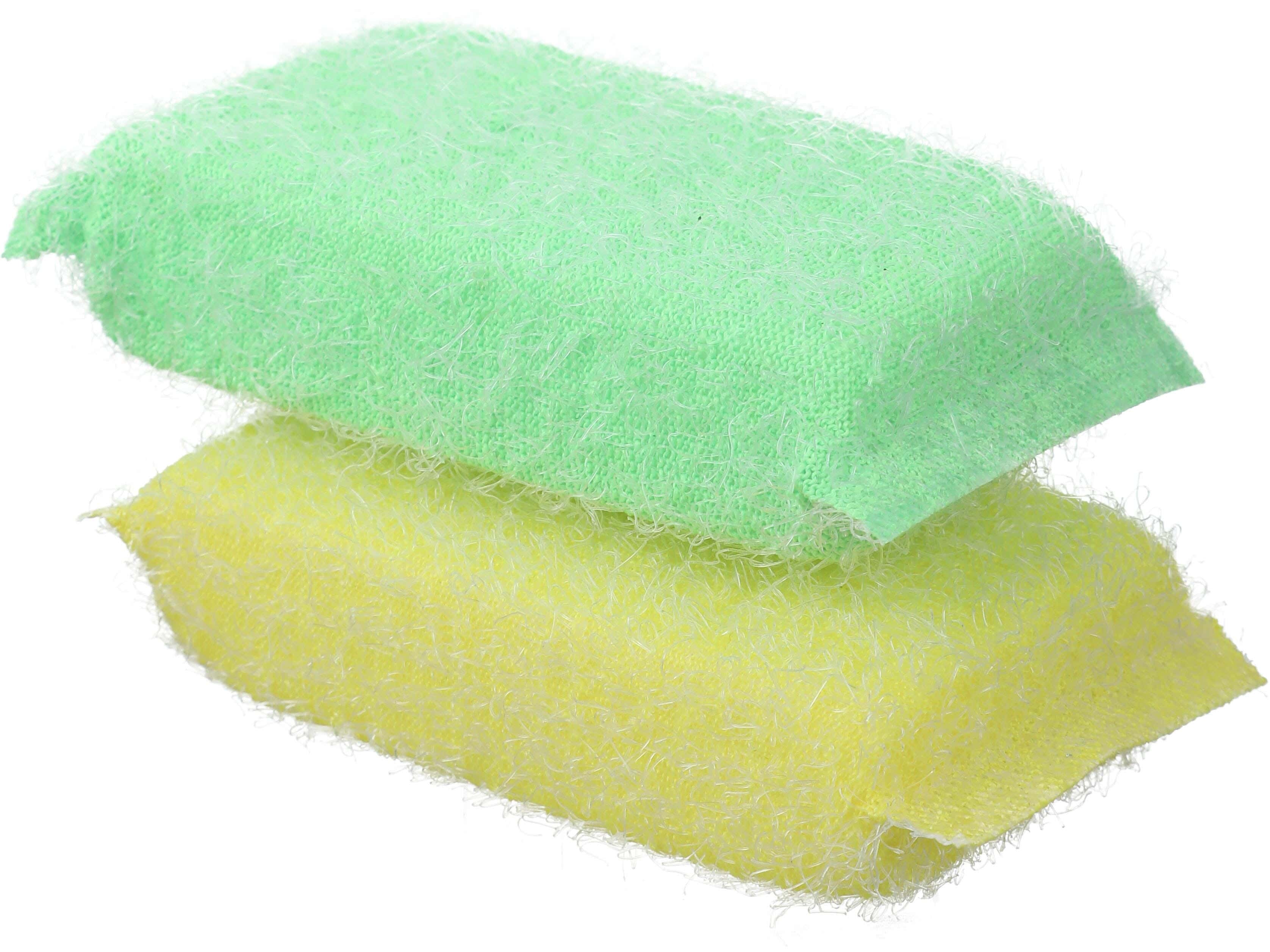 Beba Sponge Set, 2 Pieces - Yellow Lemon