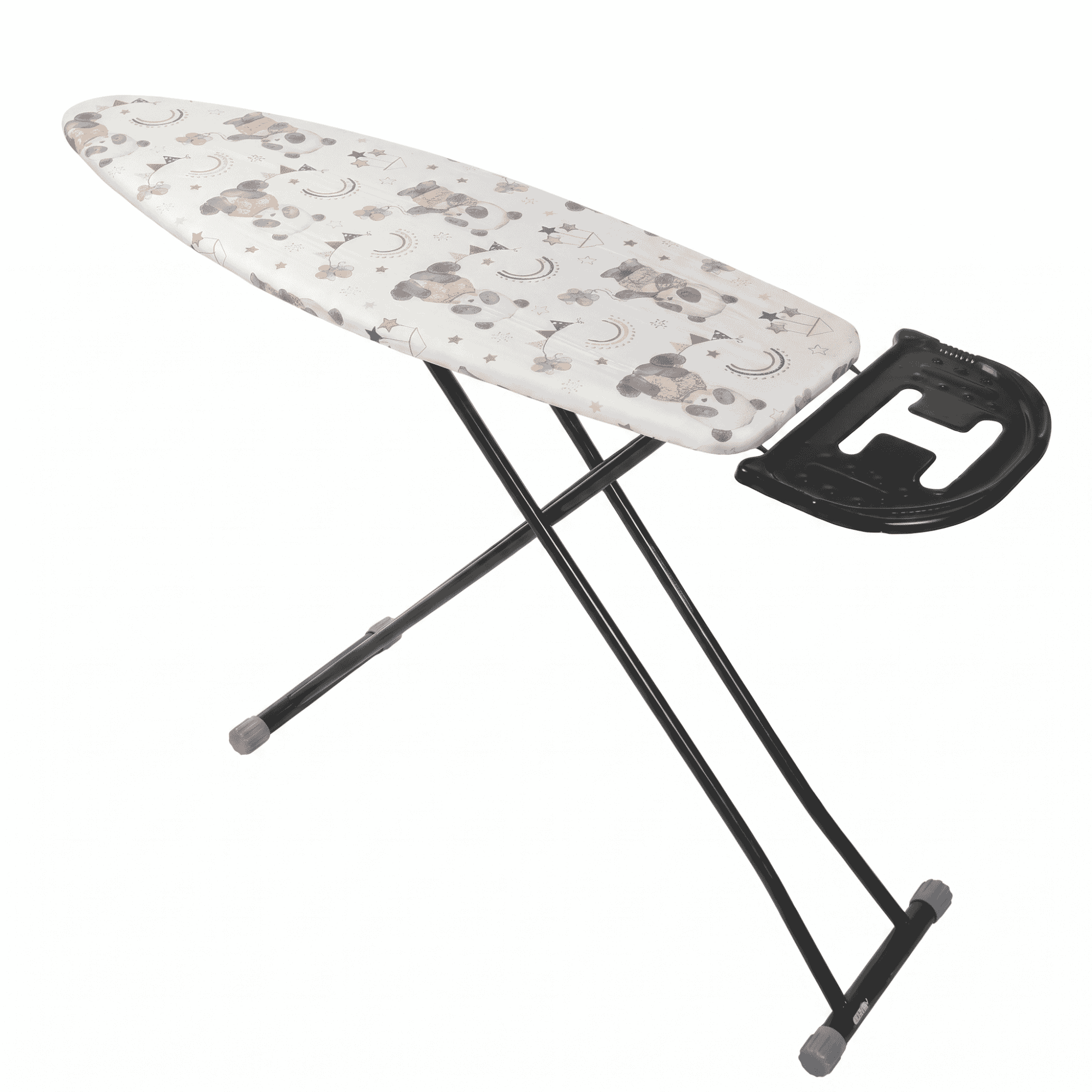 Sara Metal Foldable Iron Table, 138×35×105 cm, 6 Levels - Multicolor