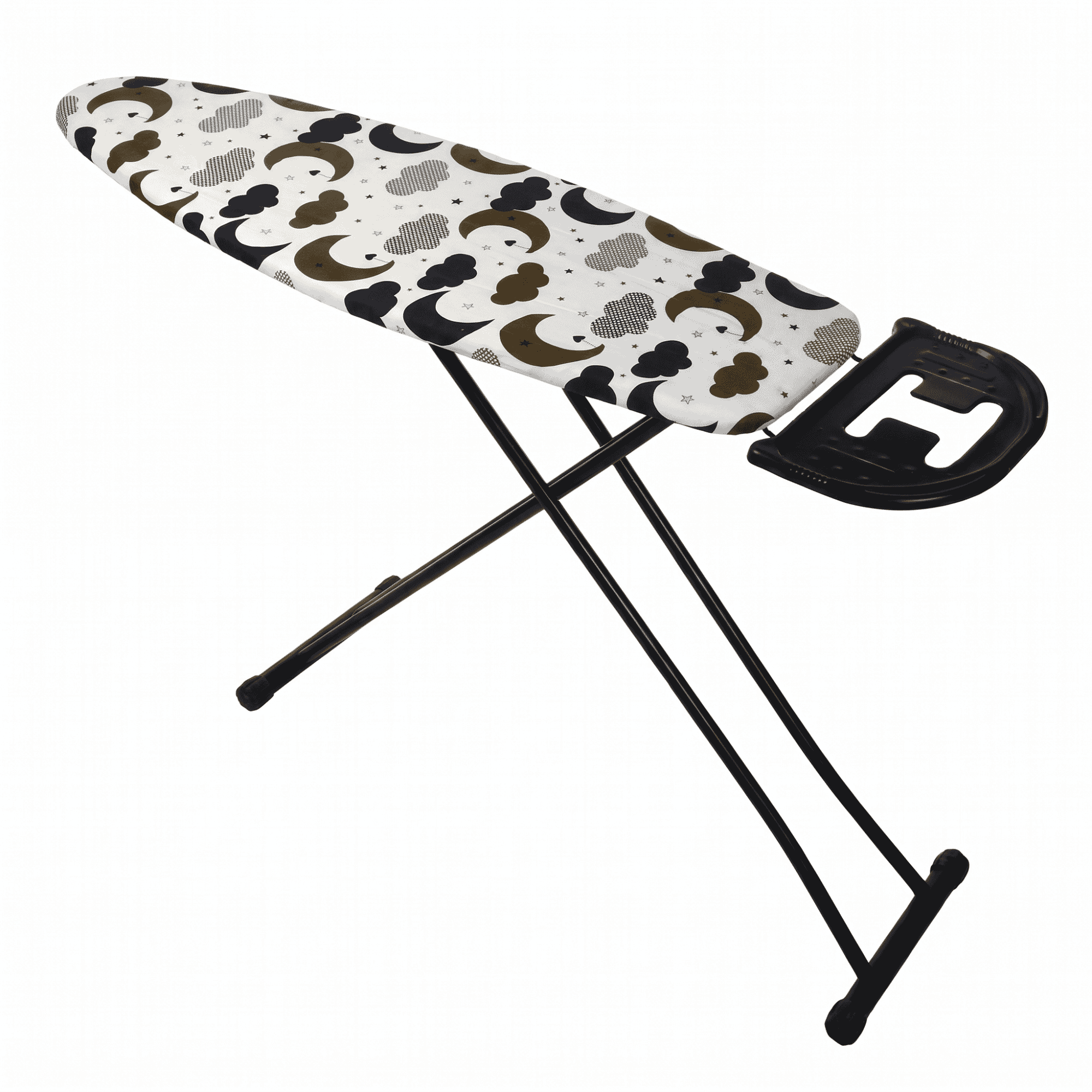 Sara Metal Foldable Iron Table, 138×35×105 cm, 6 Levels - Multicolor