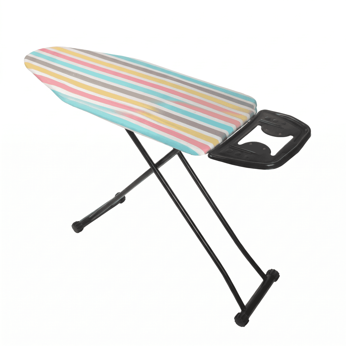 Sara Foldable Metal Iron Table, 147×44×105 cm, 6 Levels - Multicolor