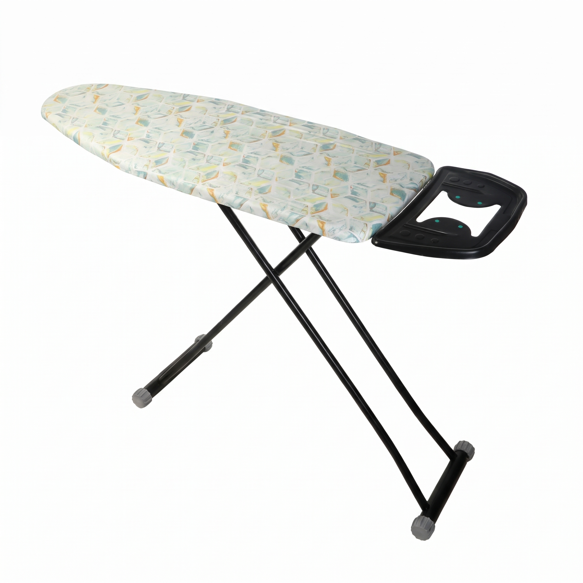 Sara Foldable Metal Iron Table, 147×44×105 cm, 6 Levels - Multicolor