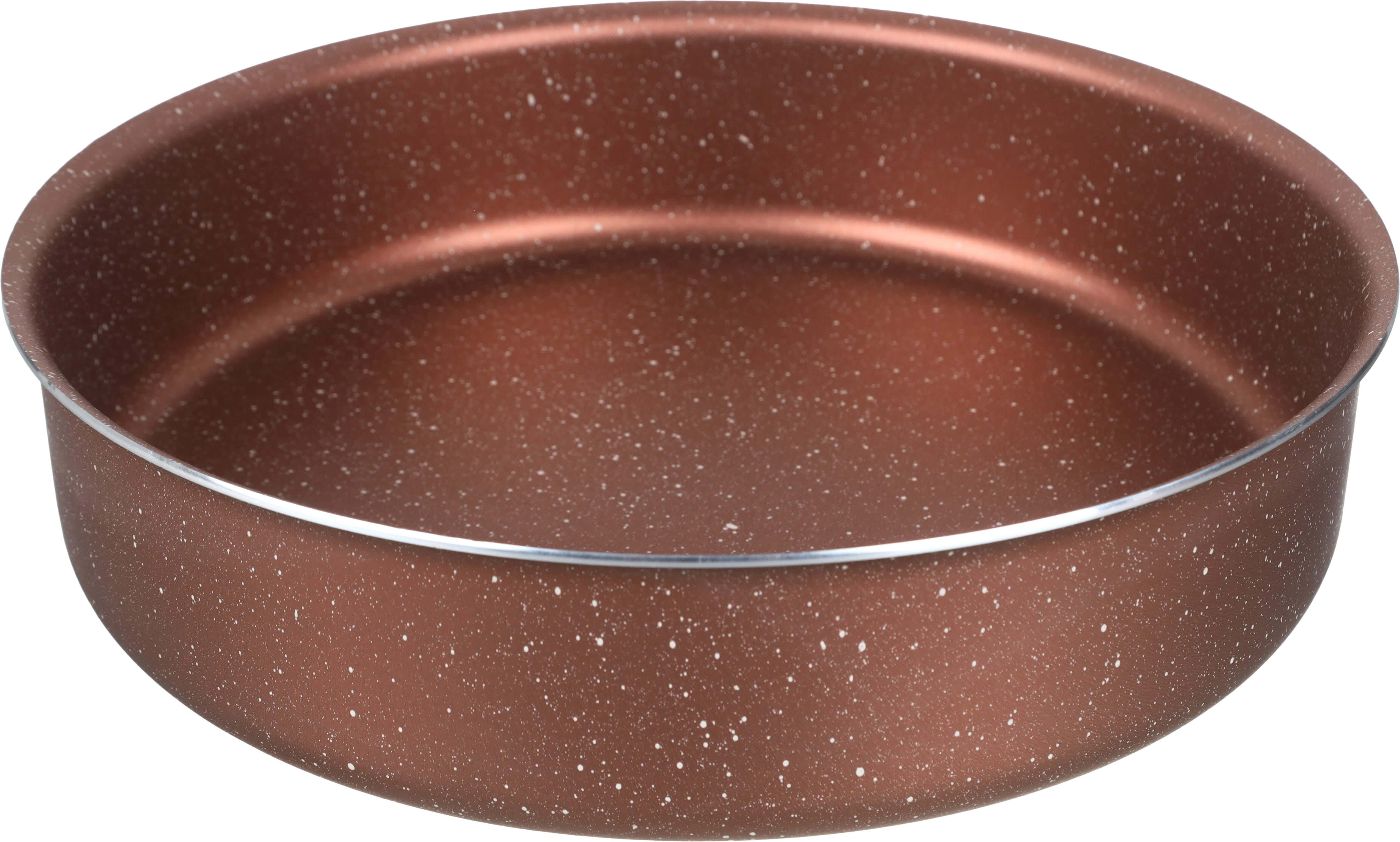 Trueval Teflon Oven Tray, 30 cm - Copper