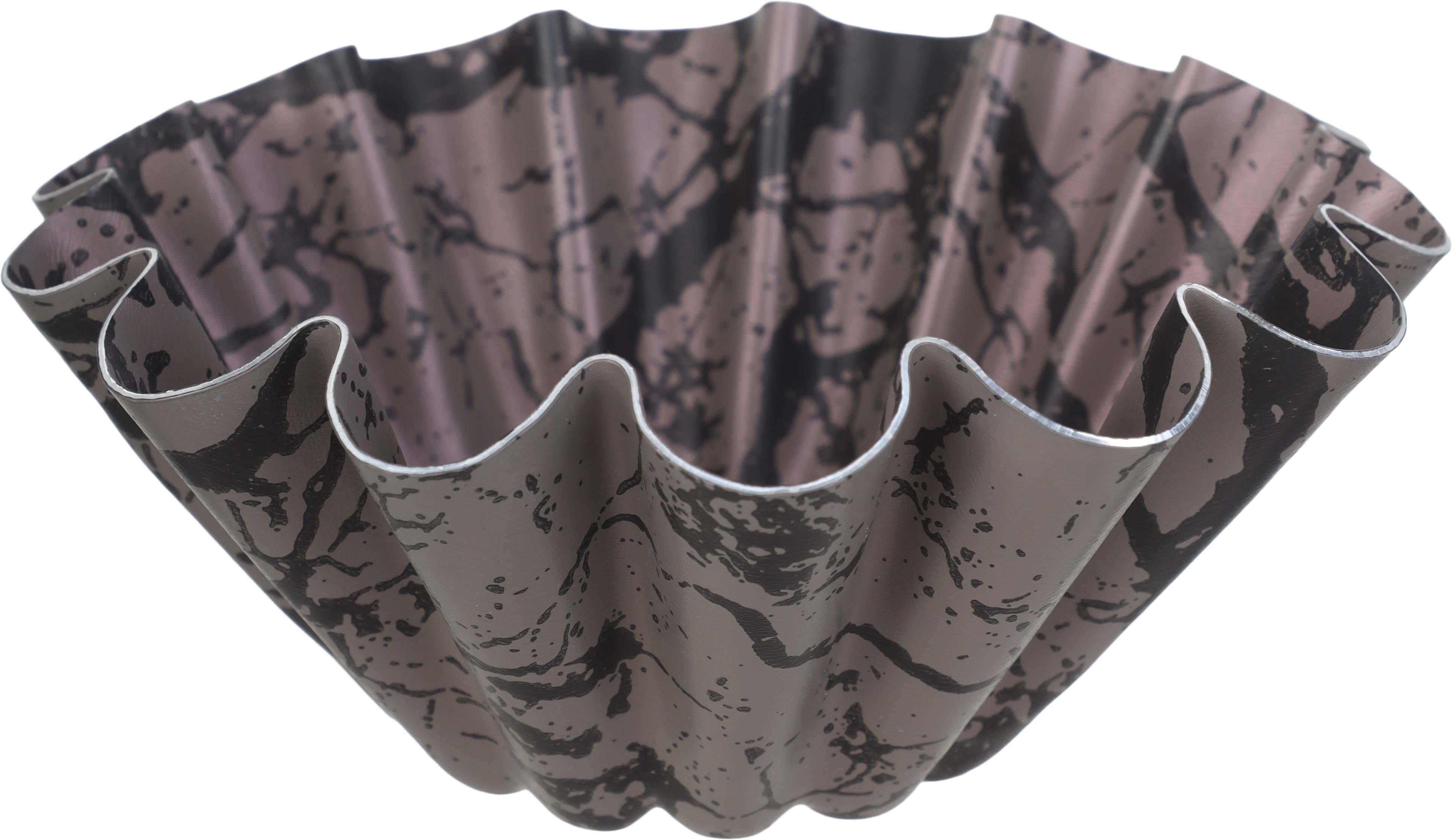 Trueval Teflon Brioche Pan, 14 cm - Brown Black