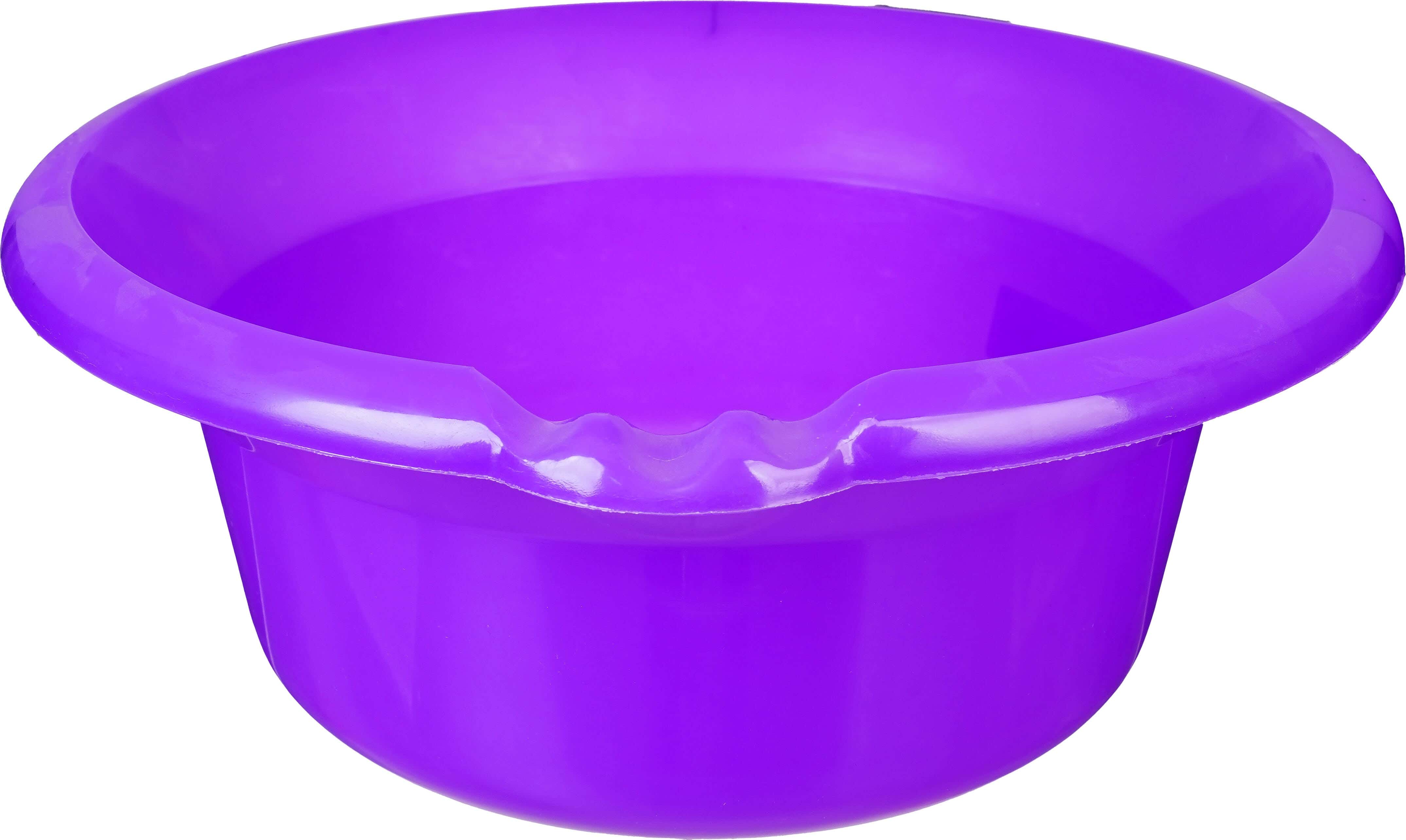 Winner Plast Round Plastic Kneader , 40×17 cm - Purple