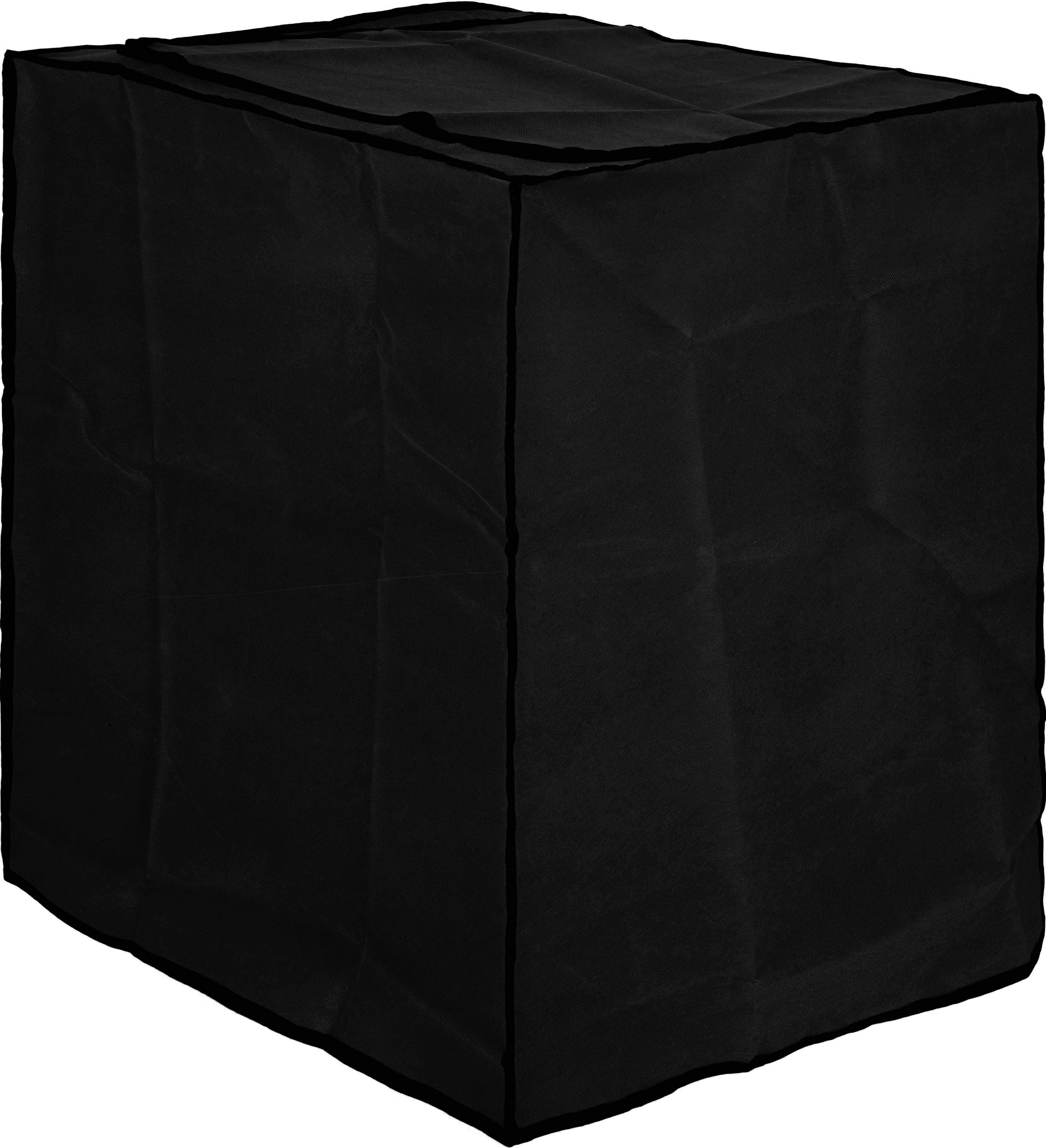 Beba Satin Top Automatic Washing Machine Cover, 10 kg - Black