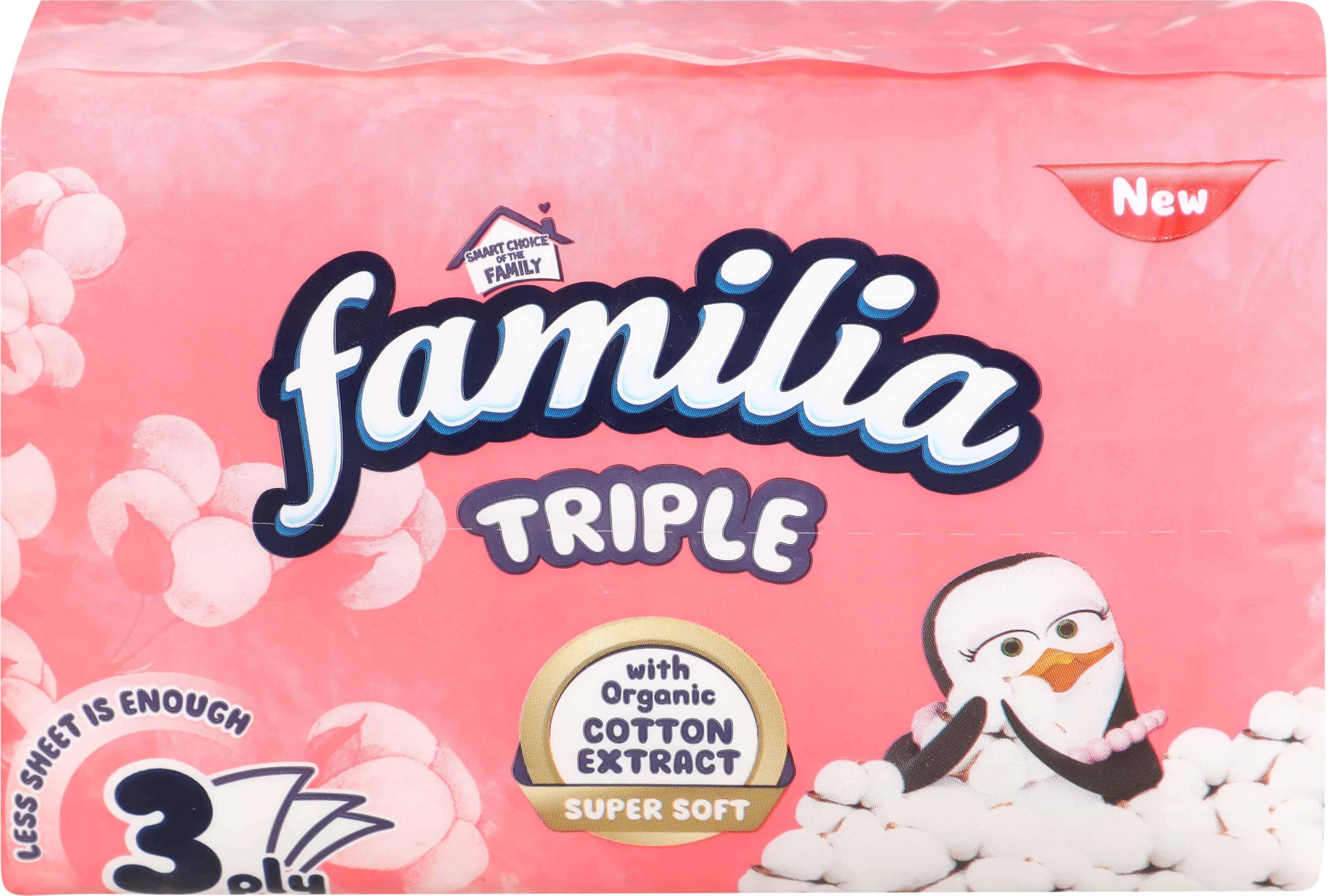 Familia Towels, 3 Layers, 500 Sheets - Rose