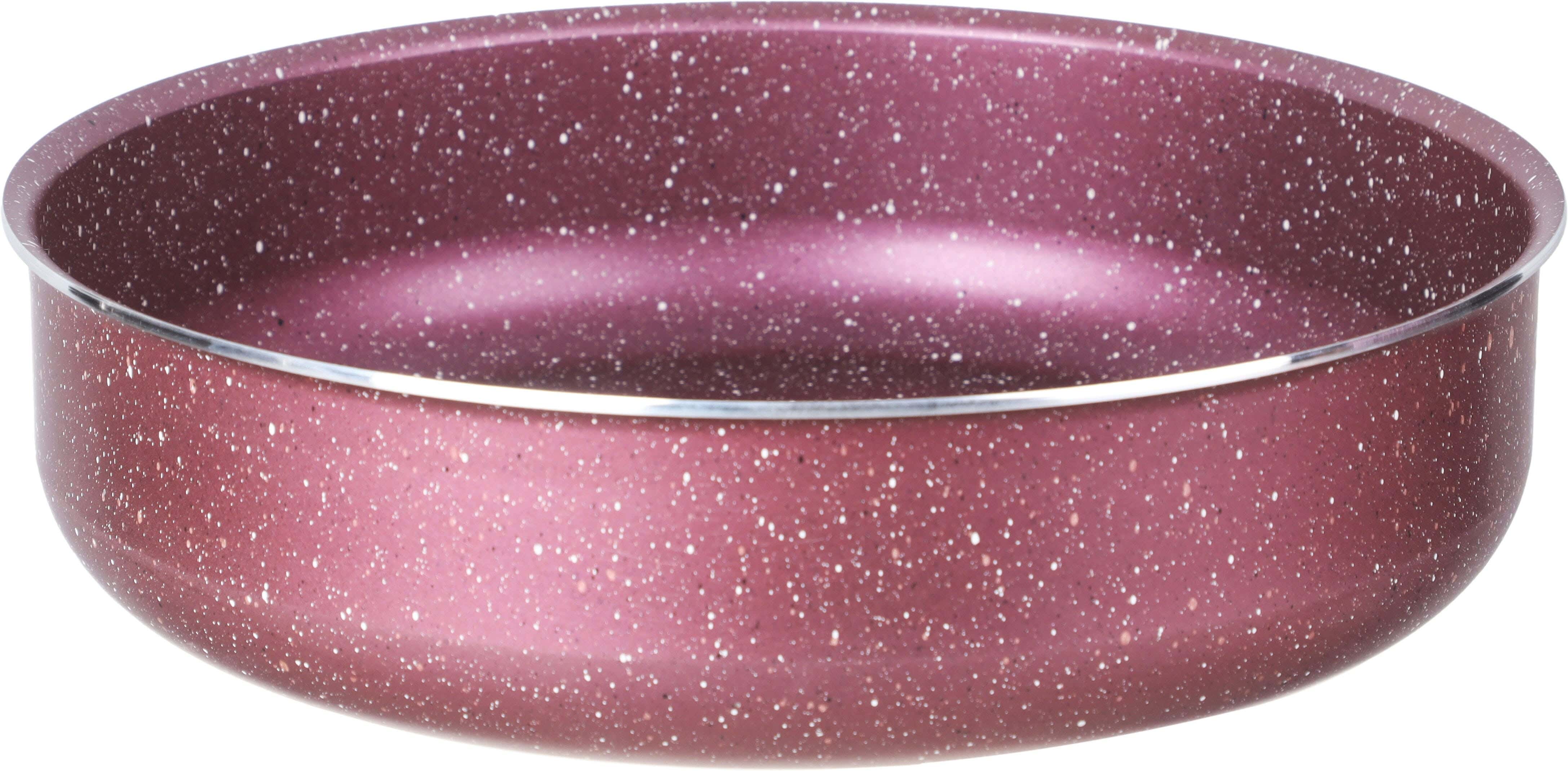 Nouval Classic Granite Round Oven Tray, 26 cm - Purple