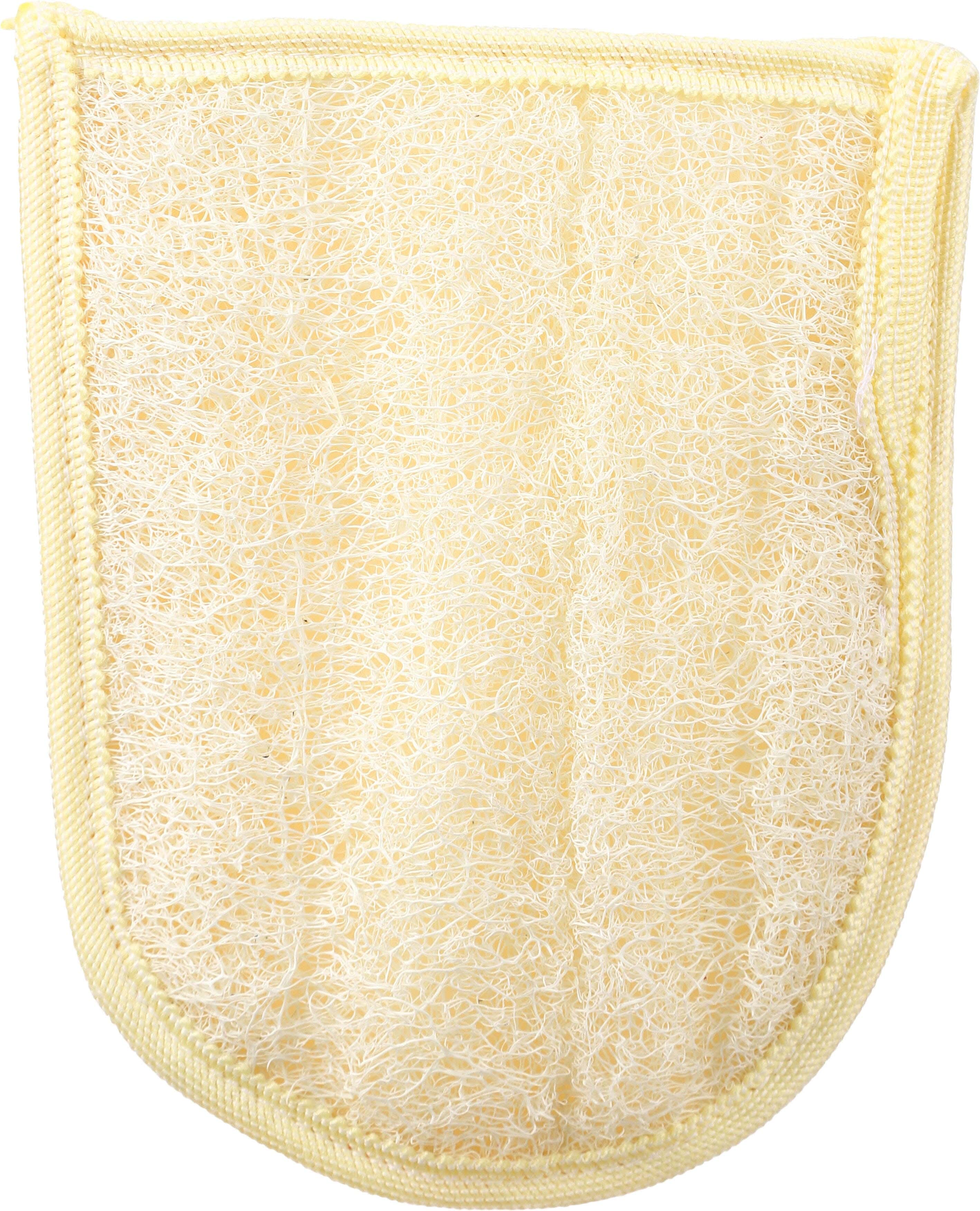 Time Clean Magic Bath Loofah, 15×20 cm - Yellow Orange