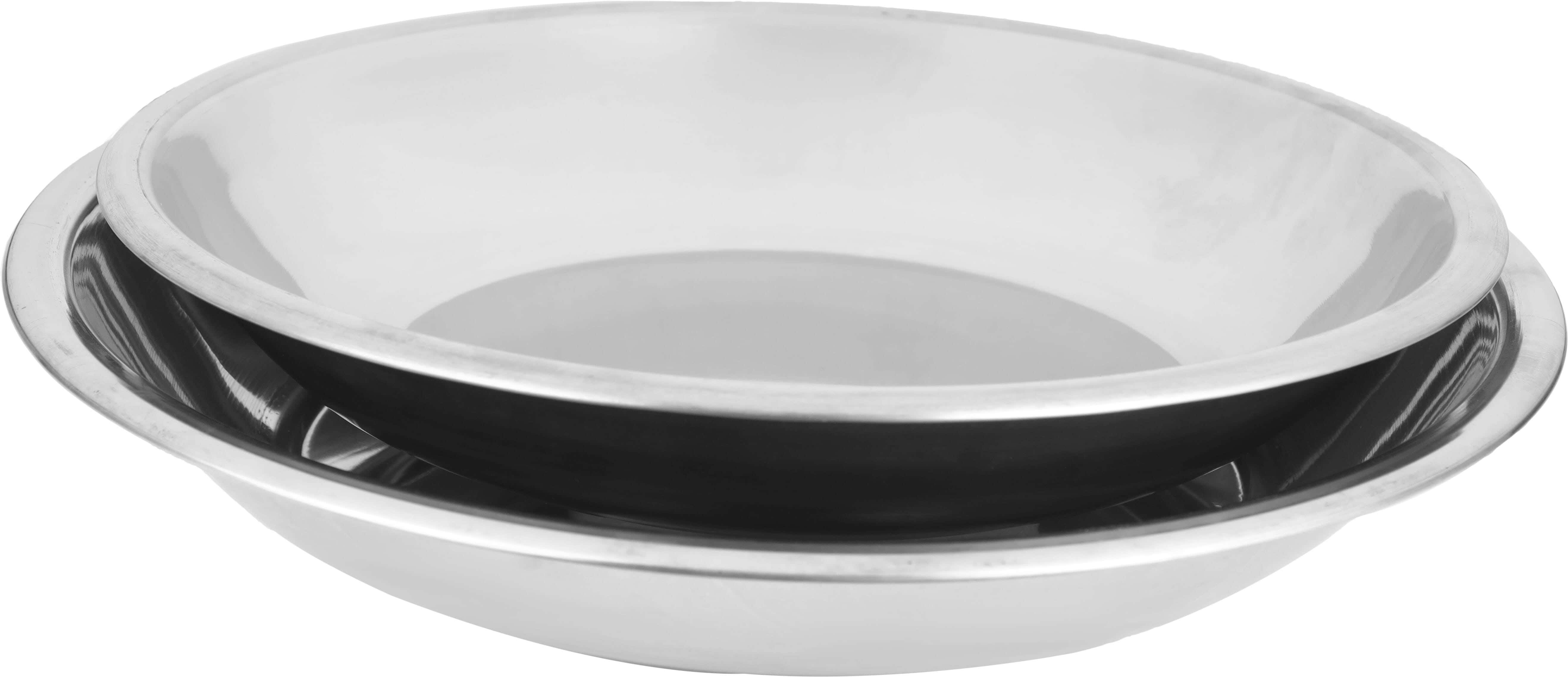 Chef Cook Aluminum Adleya Set, 2 Pieces - Silver