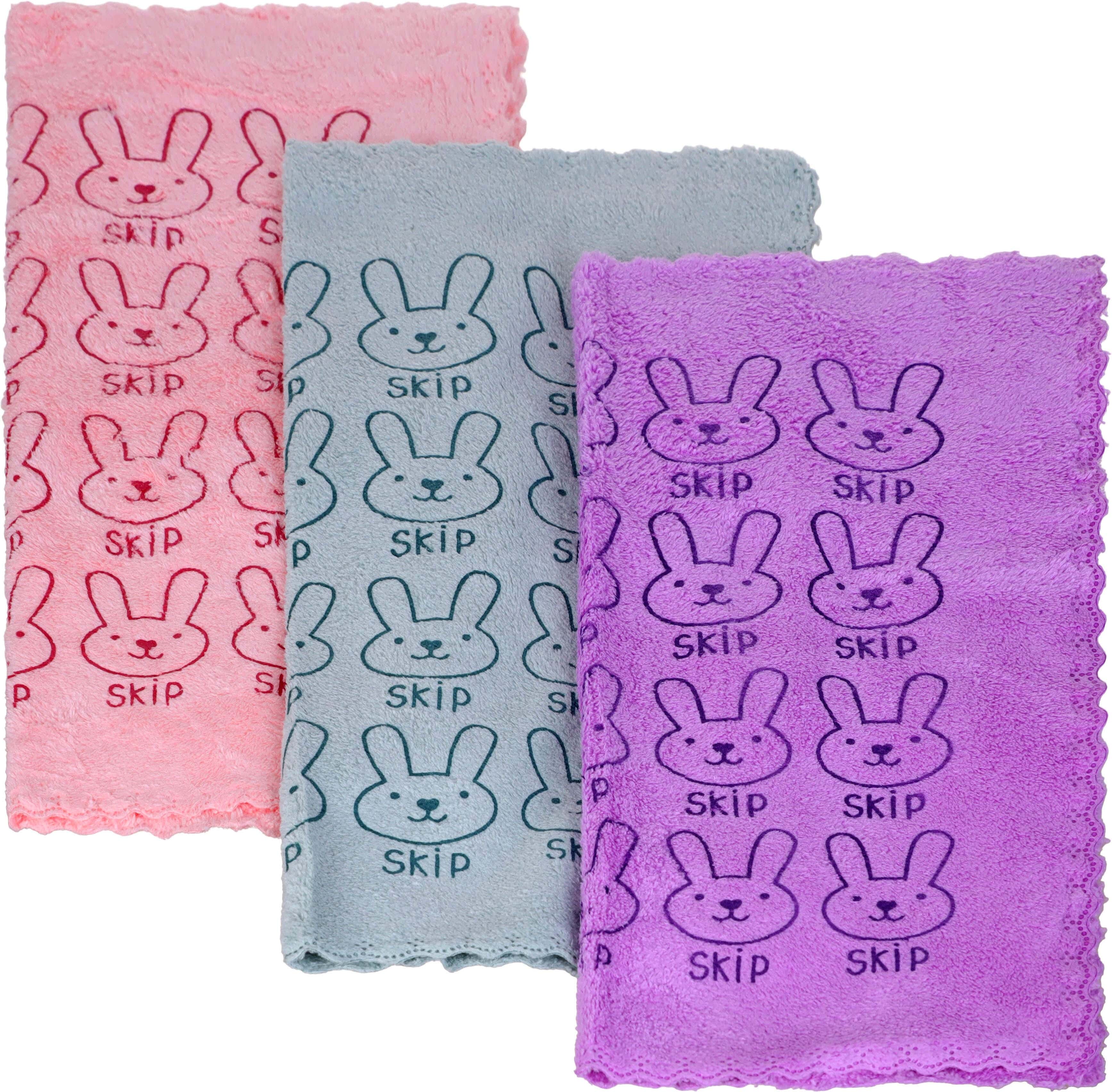 Fabric Kitchen Towel Set, 3 Pieces, 30×30 cm - Multicolor