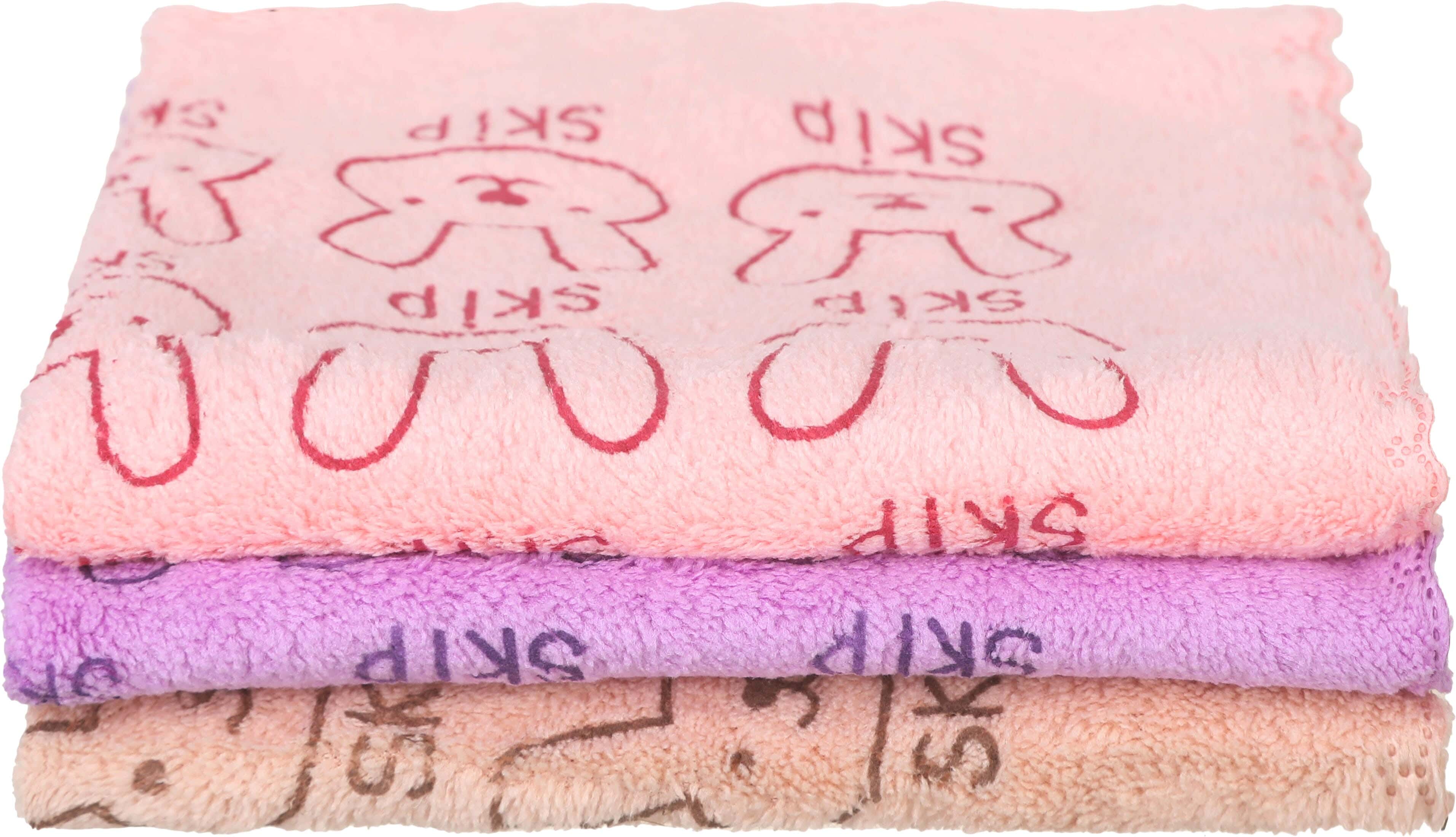 Kitchen towel set, 3 pieces, 30x30 cm - Multicolor