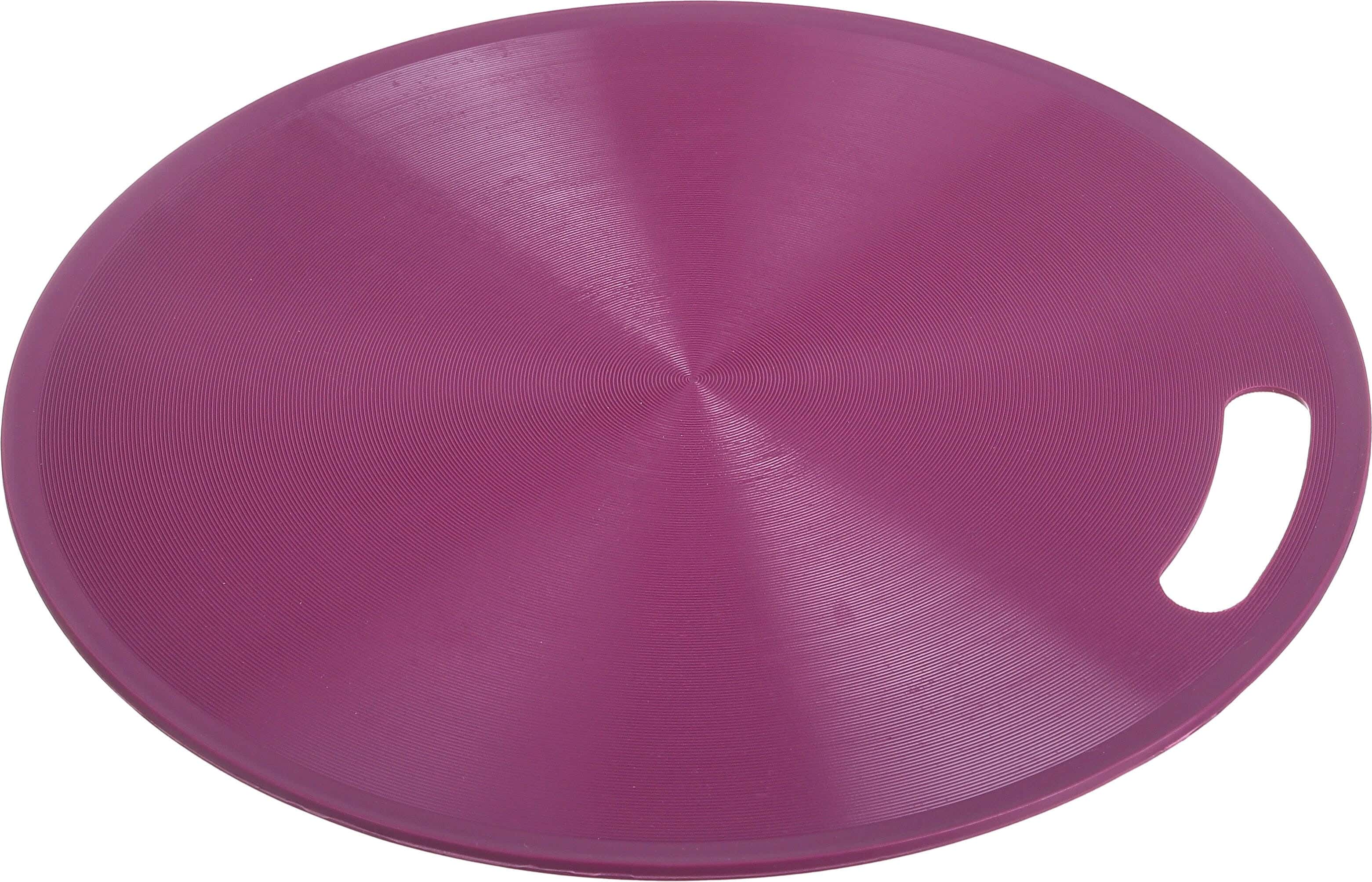 Winner Plast Round Plastic Cutting Board, 34 cm - Purple