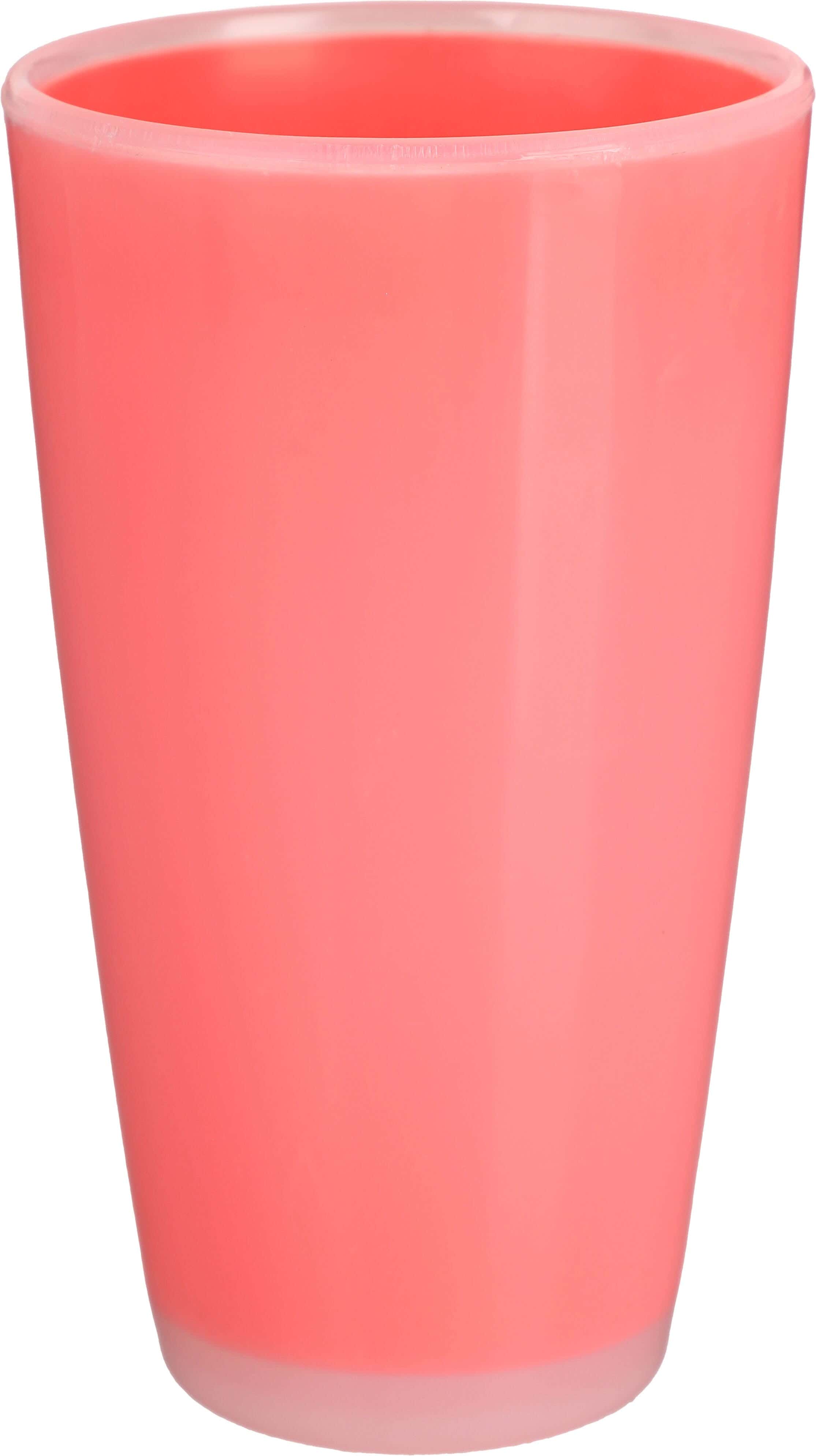 Elhoda Plastic Cup, 350 ml - Light Red