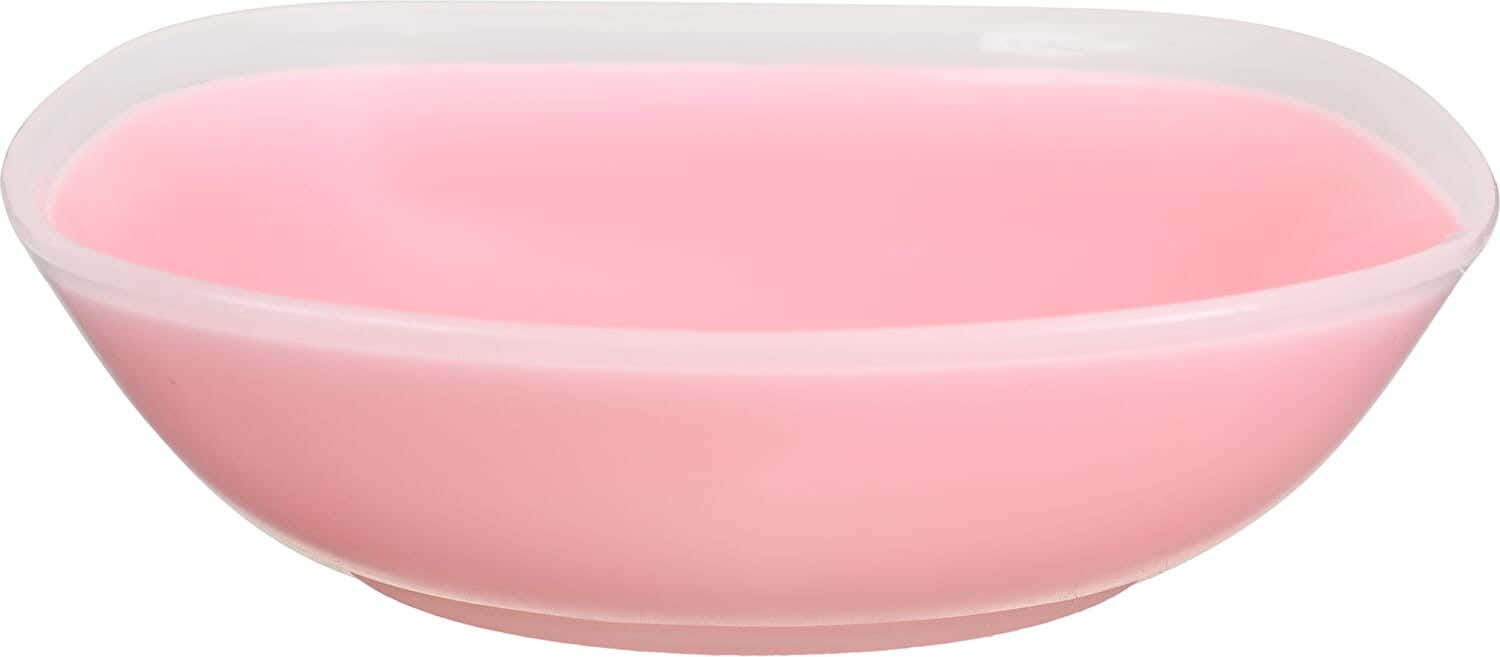 Elhoda Square Plastic Bowl, 18.5 cm - Rose