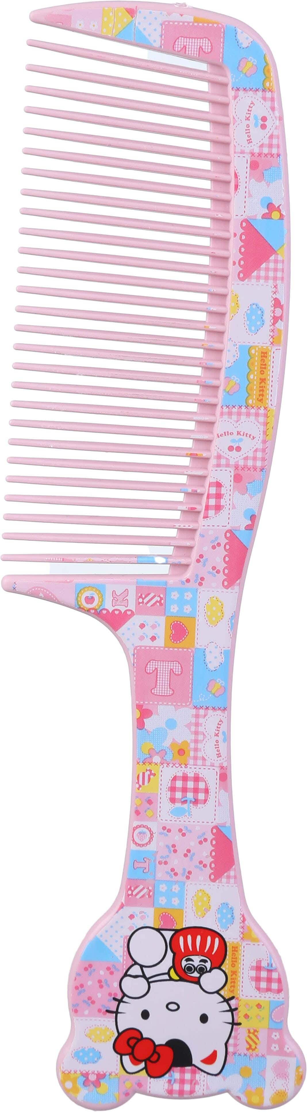Plastic Hair Comb for Hair Styling, 21.5 cm - Rose