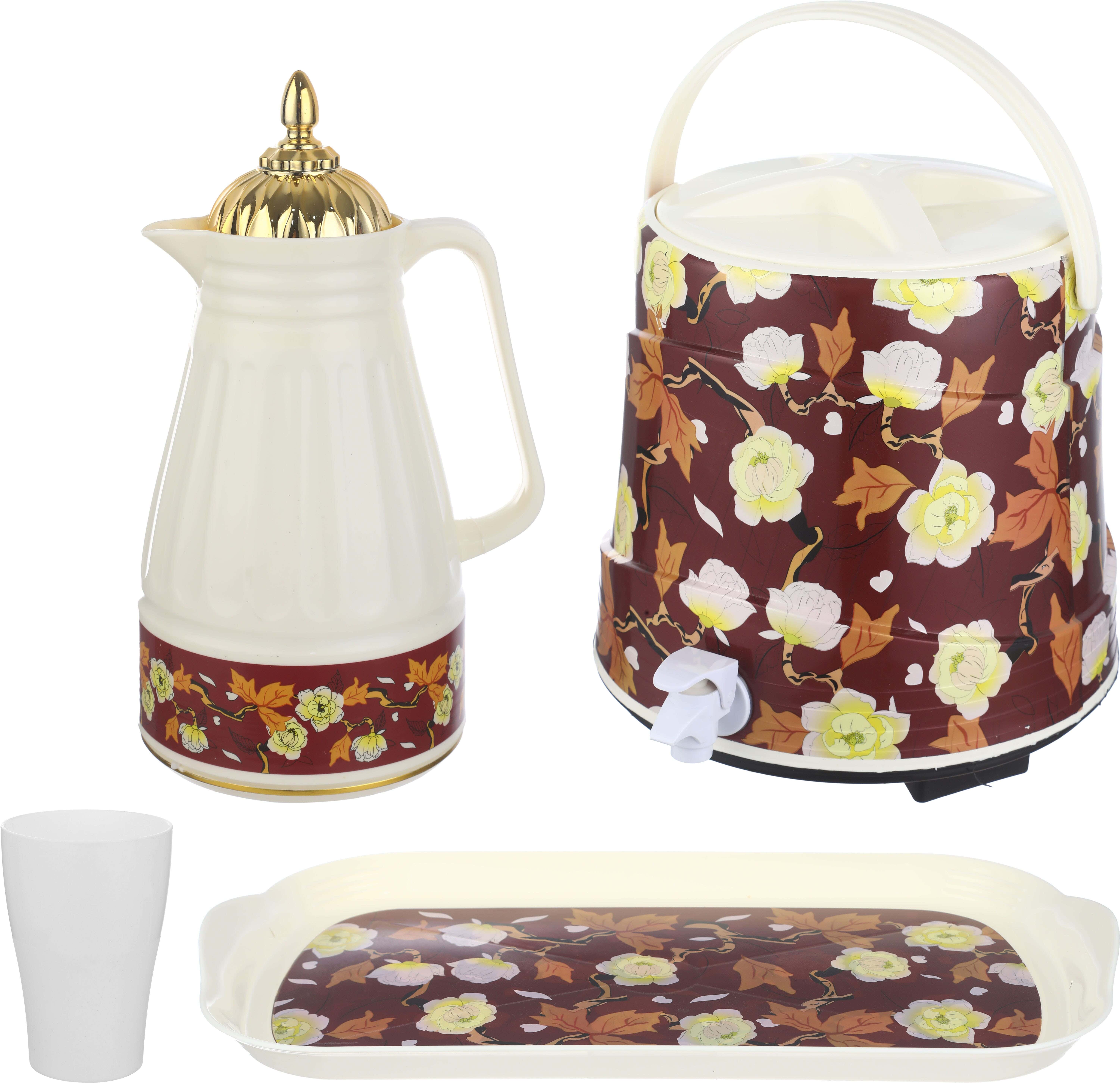 Dream Plastic Travel Set, 9 Pieces - Multicolor