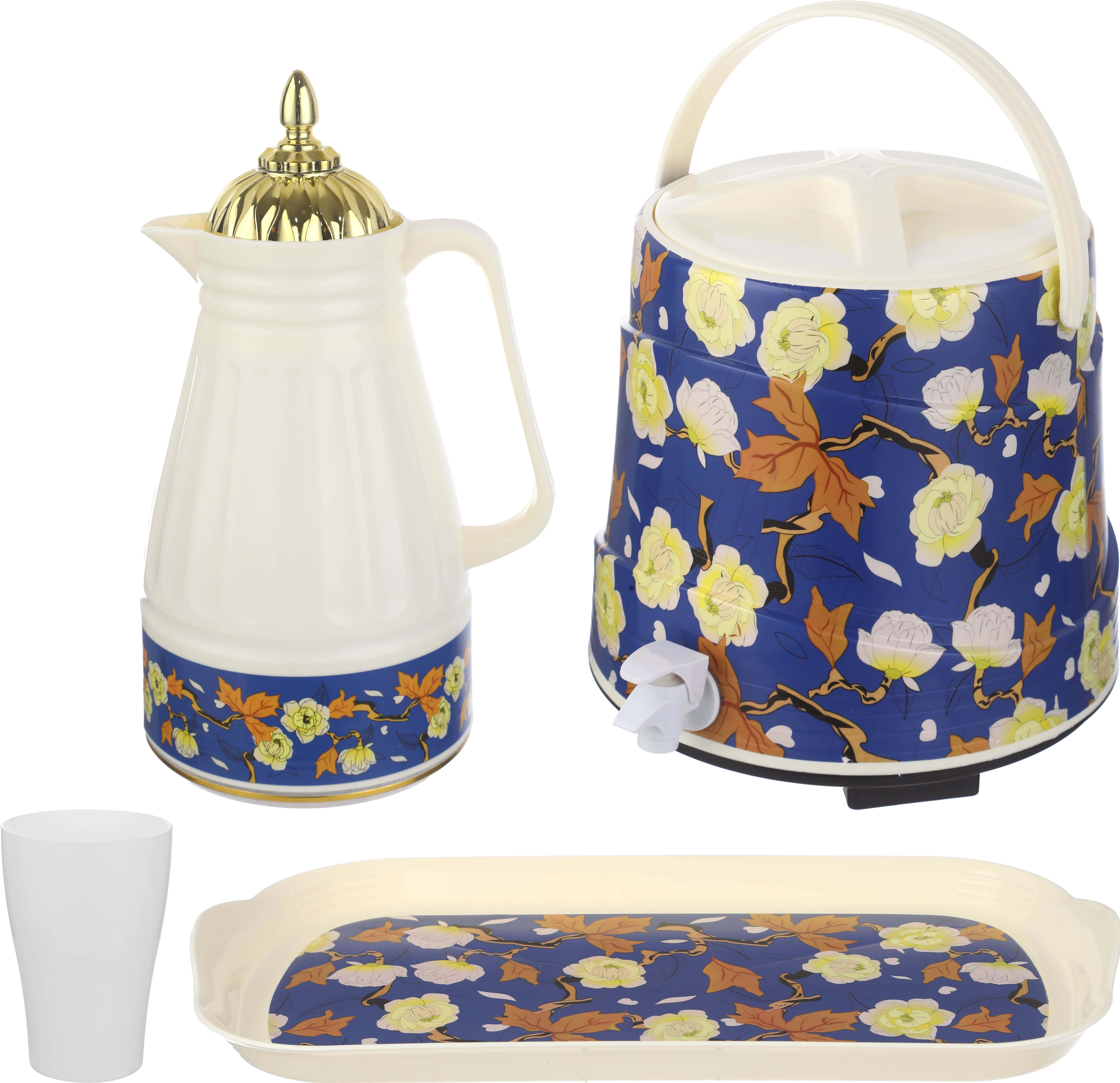 Dream Plastic Travel Set, 9 Pieces - Multicolor