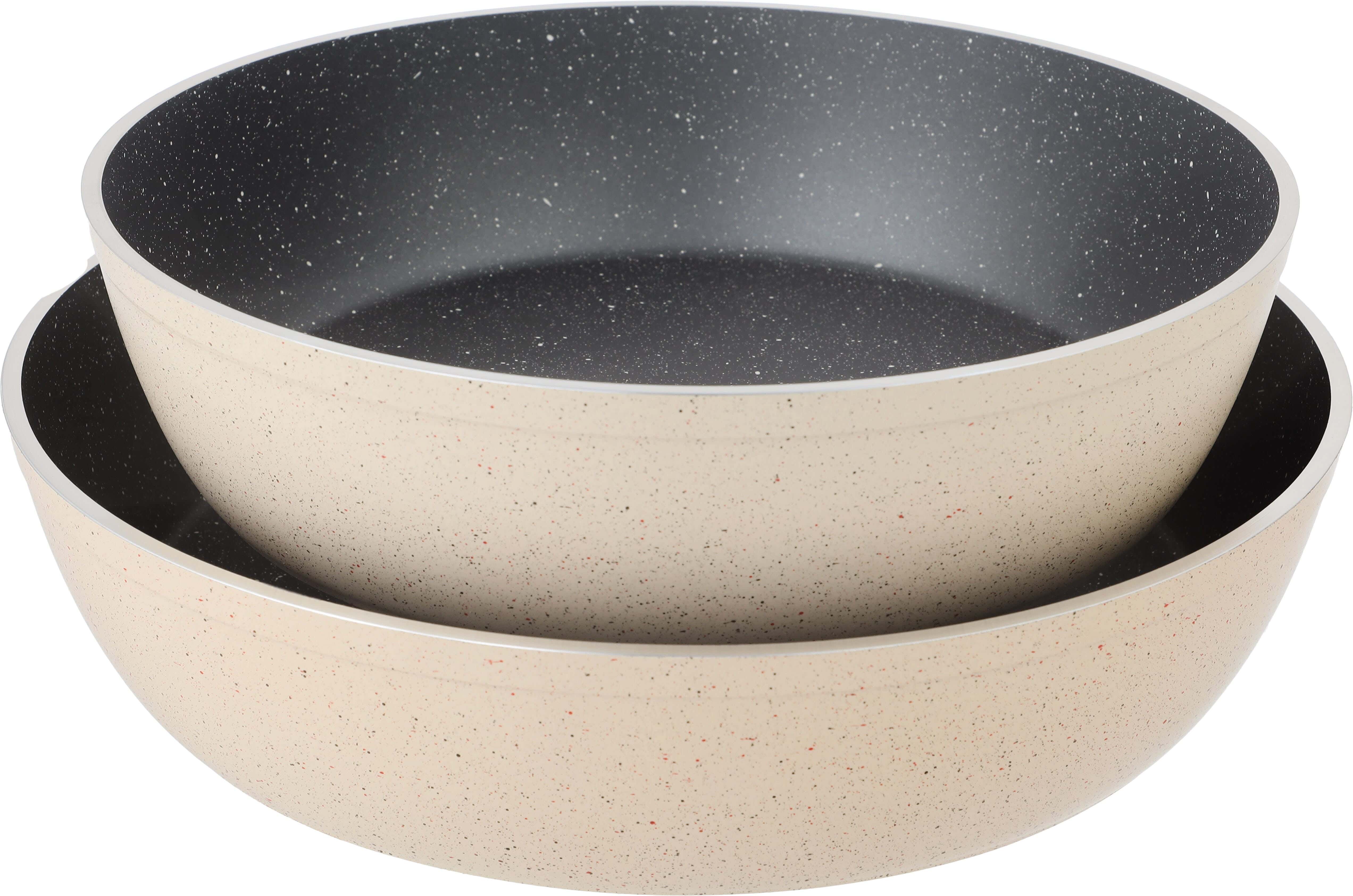 Vision Granite Oven Tray Set, 2 Pieces - Beige