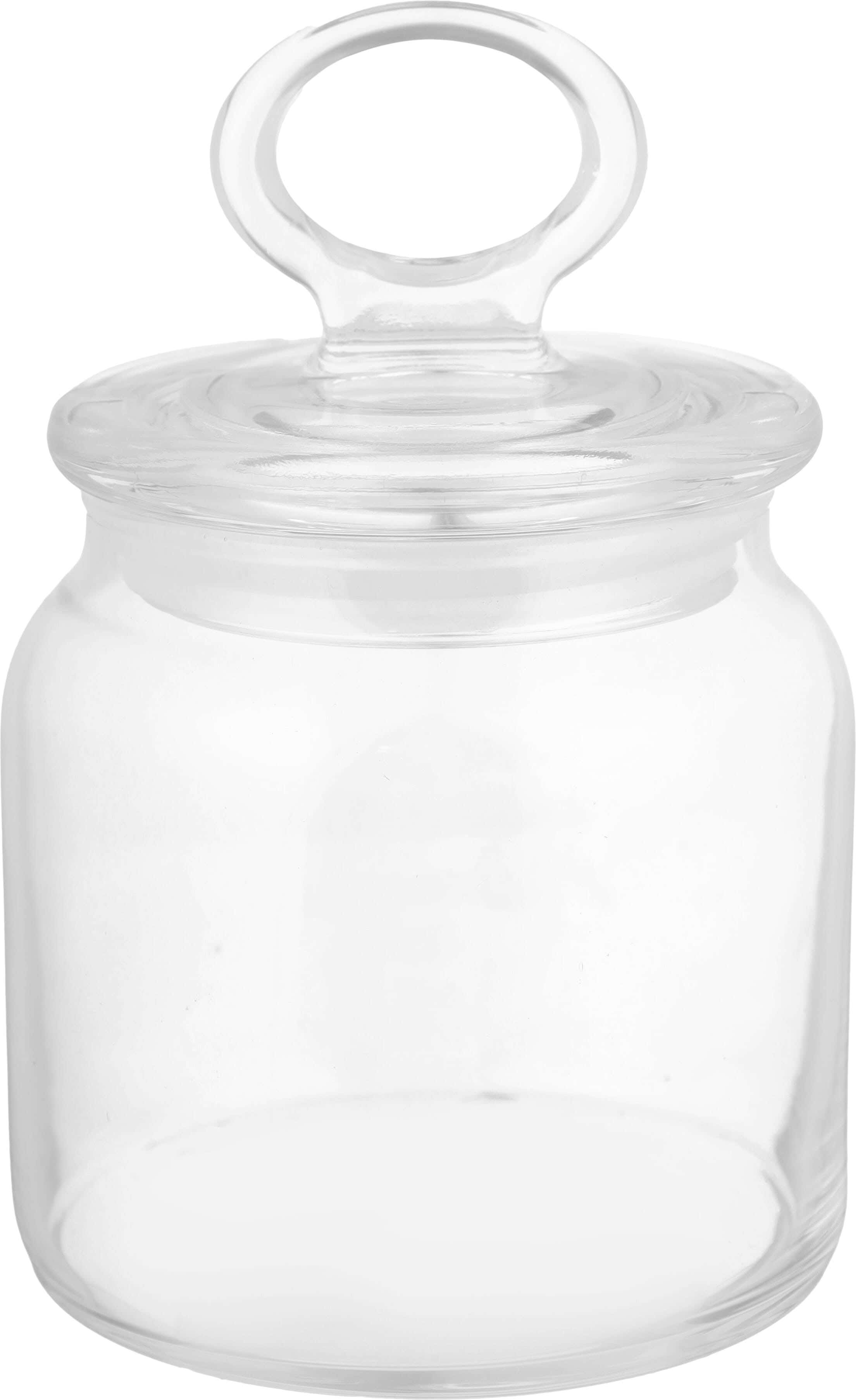 Pasabahce Glass jar with Lid, 575 ml - Clear