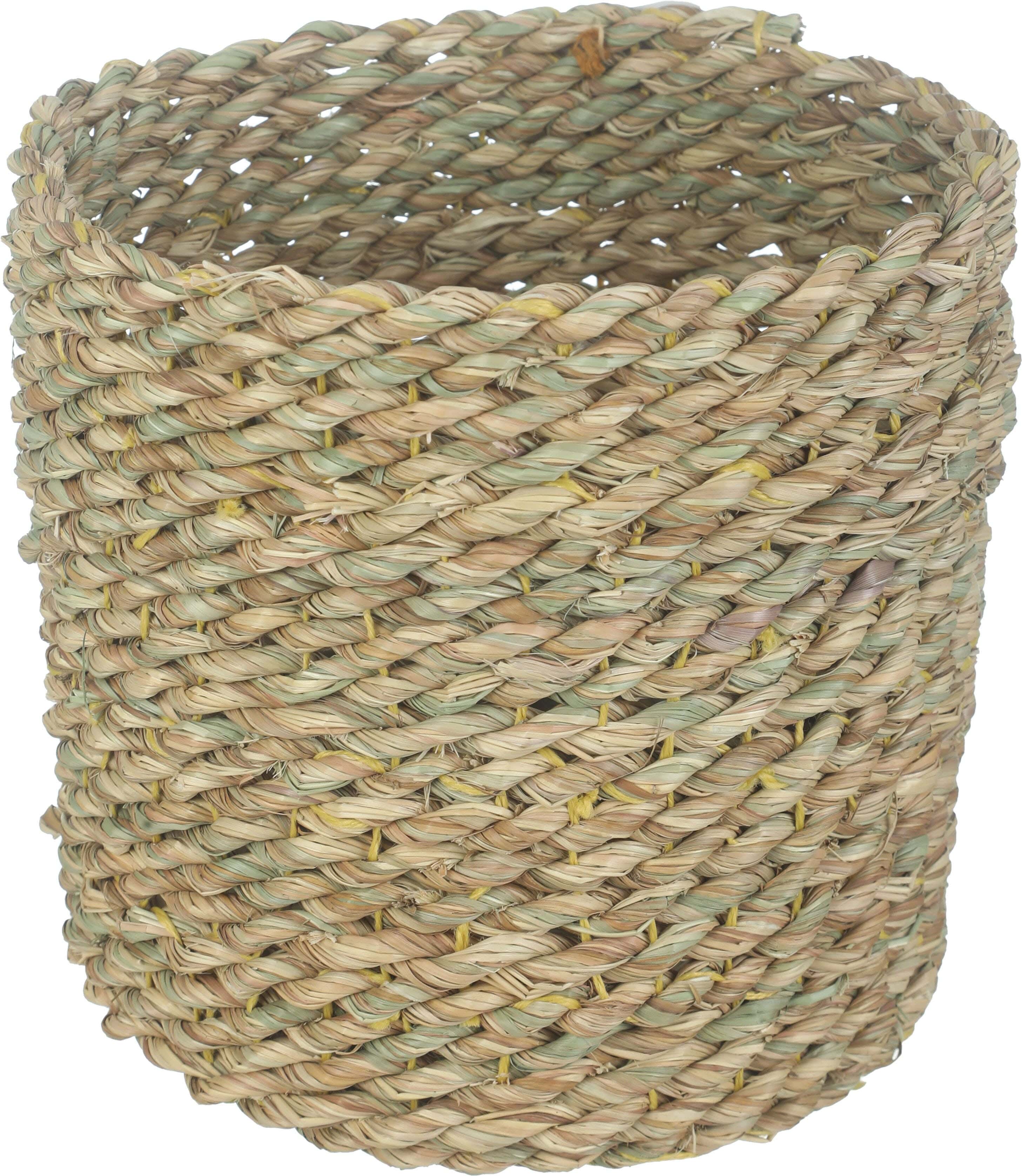 Rosewood Halfa Plant Basket, 20×20 cm - Beige