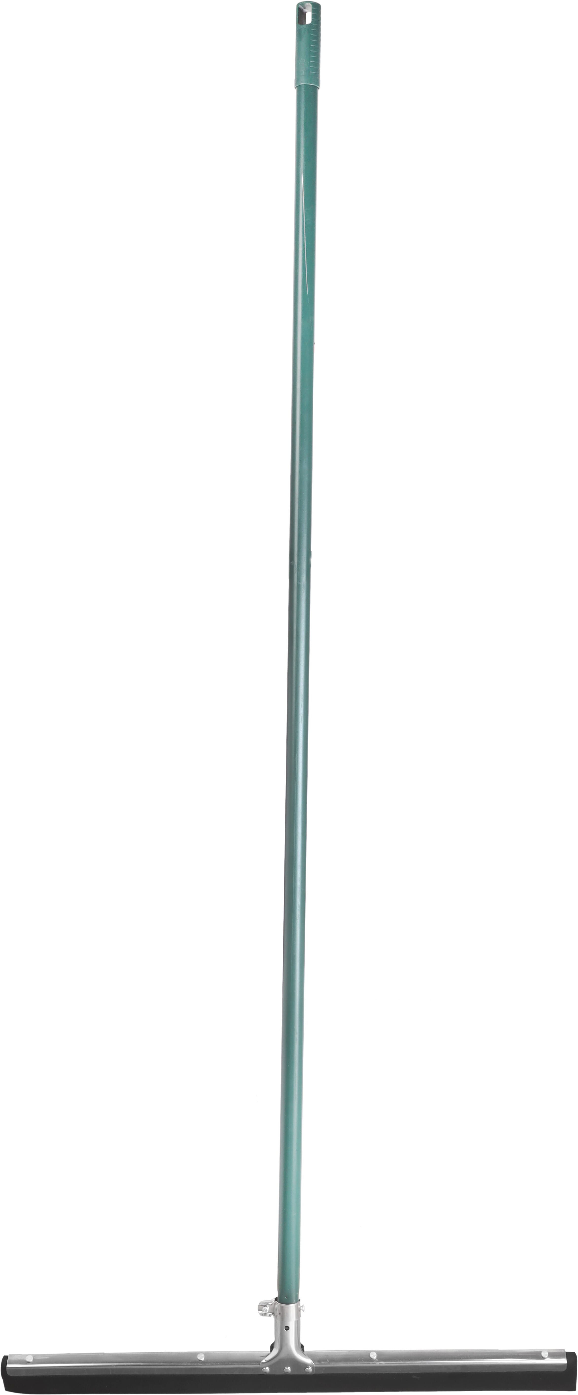 York Metal Floor Wiper with Metal Handle, 130x55 cm - Dark Green