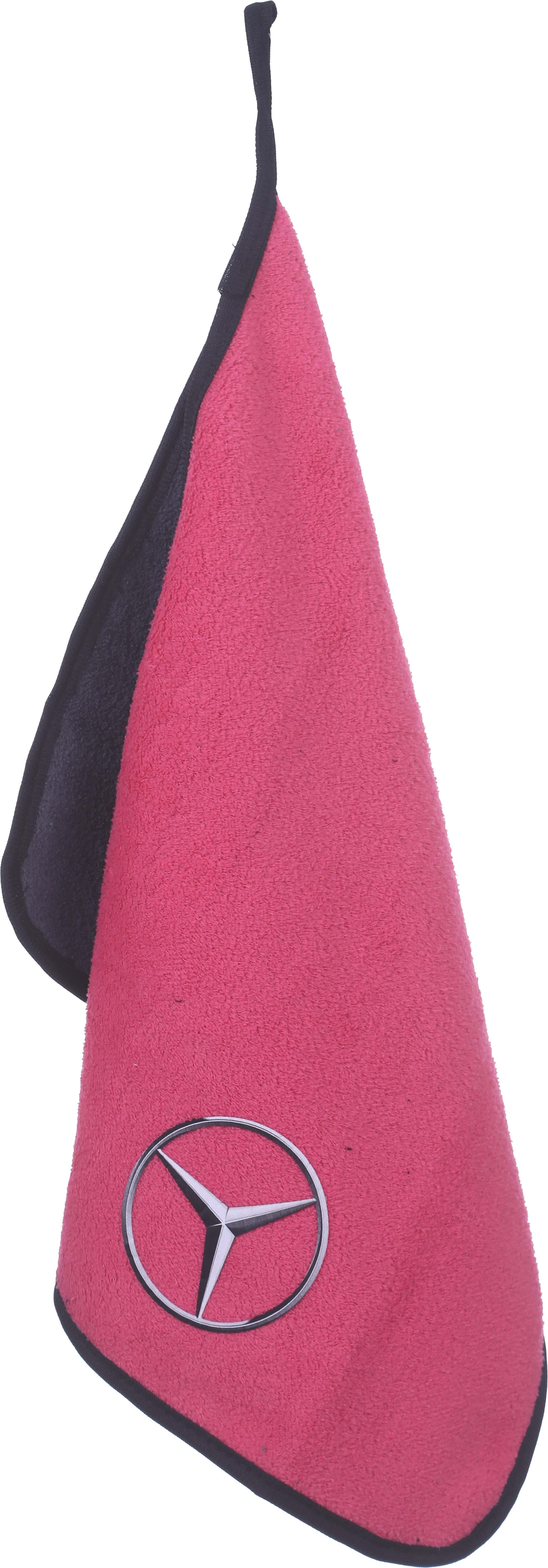 Fabric Car Cleaning Towel, 40x60 cm - Fuchsia