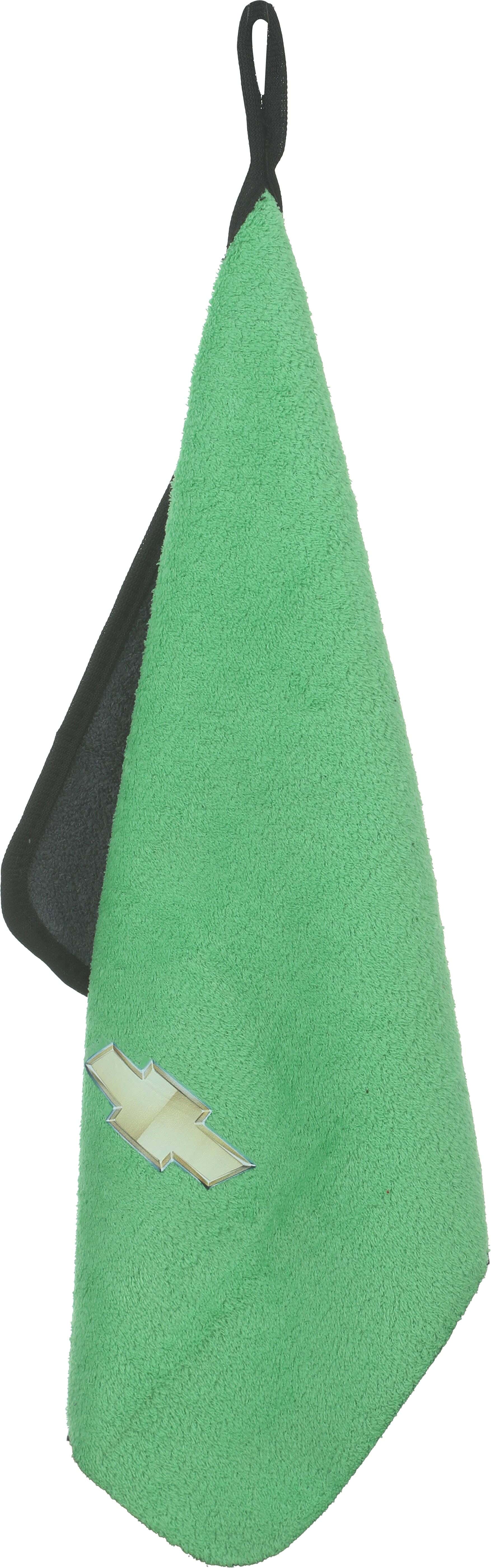 Fabric Car Cleaning Towel, 40x60 cm - Green