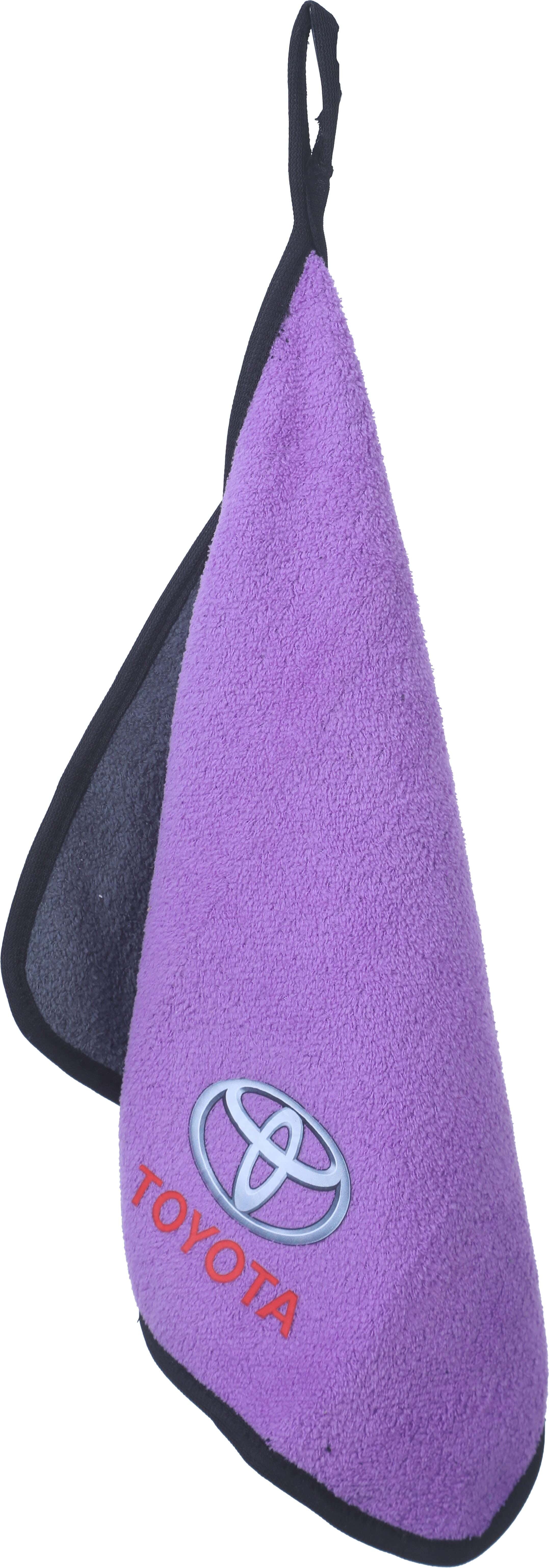 Fabric Car Cleaning Towel, 40x60 cm - Mauve
