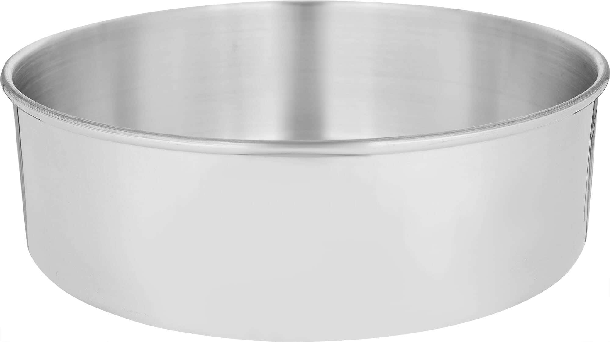 El Zenouki Aluminum Cake Tray, 28 Cm - Silver