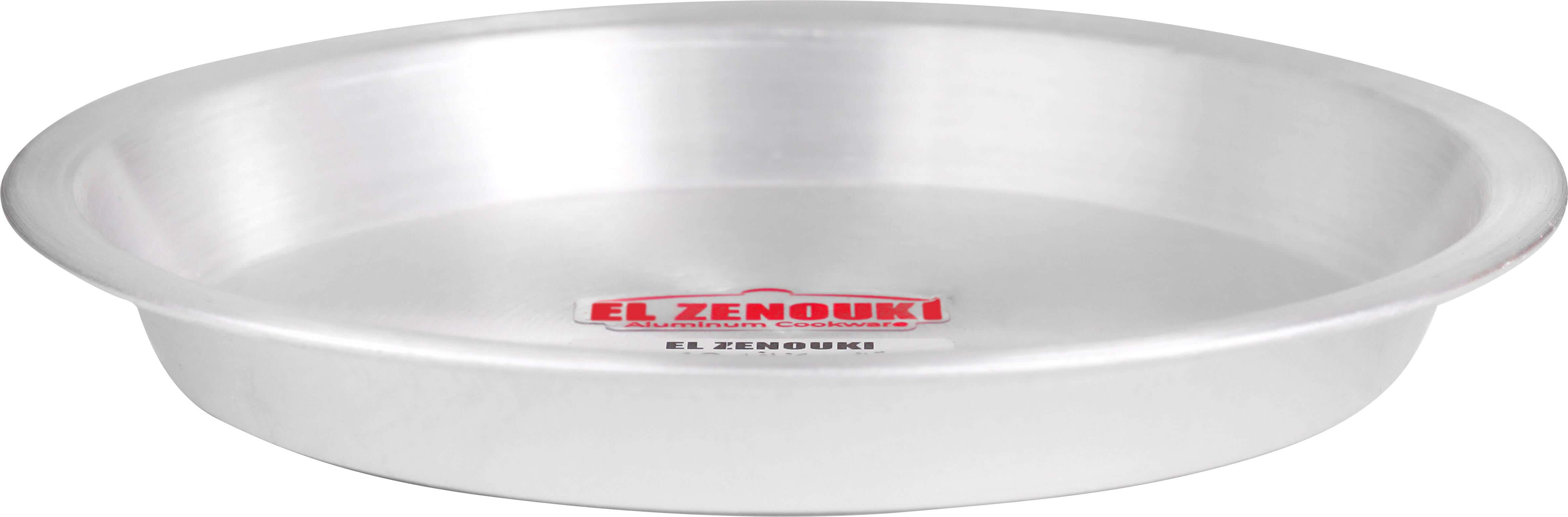 ELZenouki Round Aluminum Kunafa Mold, Size 18 - Silver