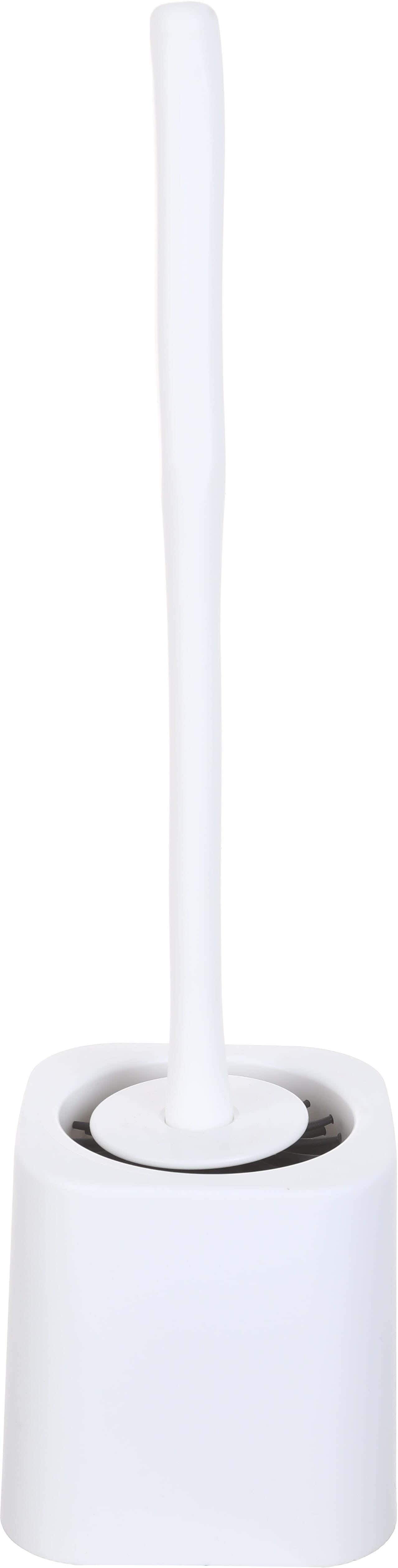 Weazy Toilet Brush With Plastic Base, 35 cm - White