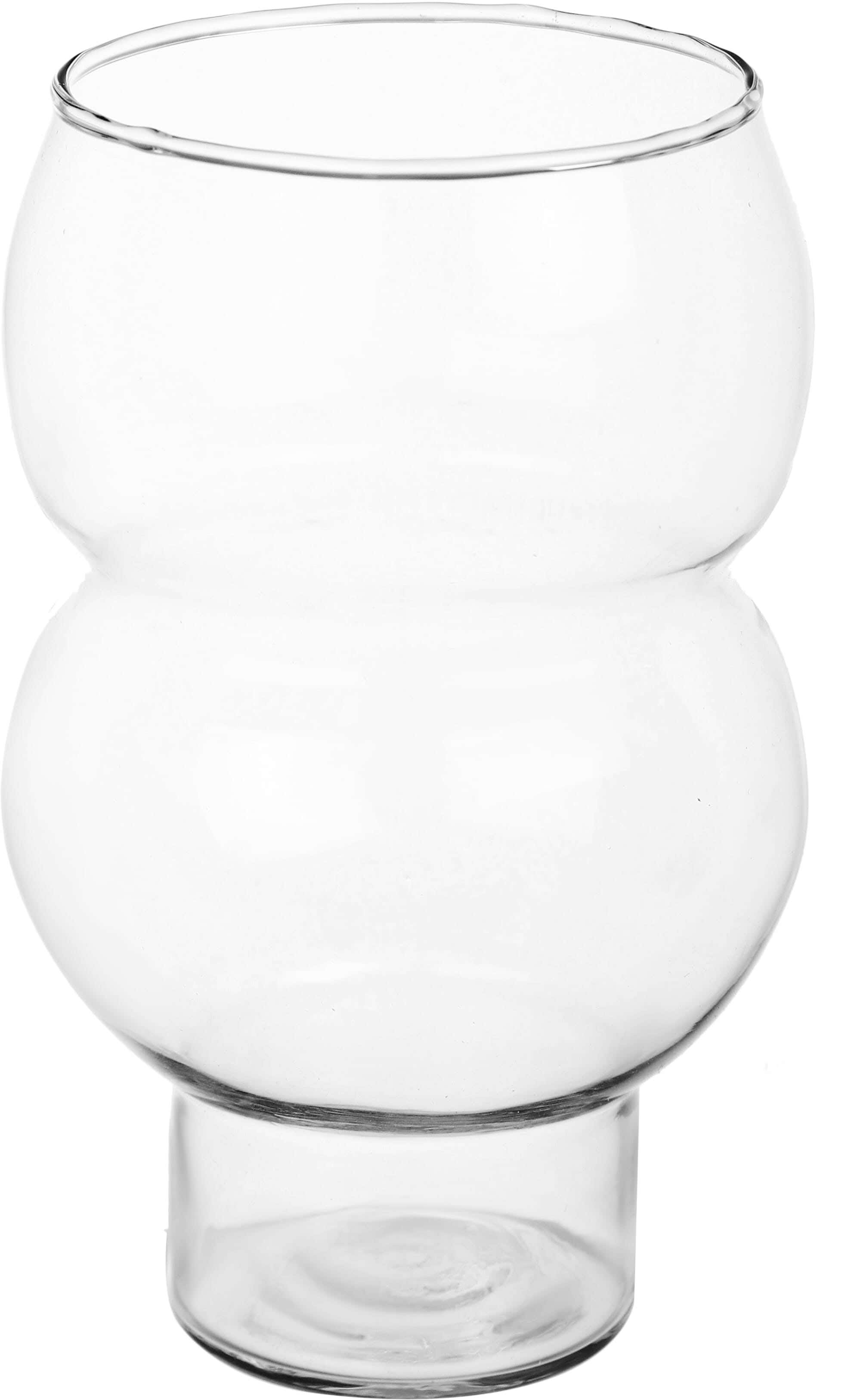 Glass Juice Cup, 350 ml - Clear