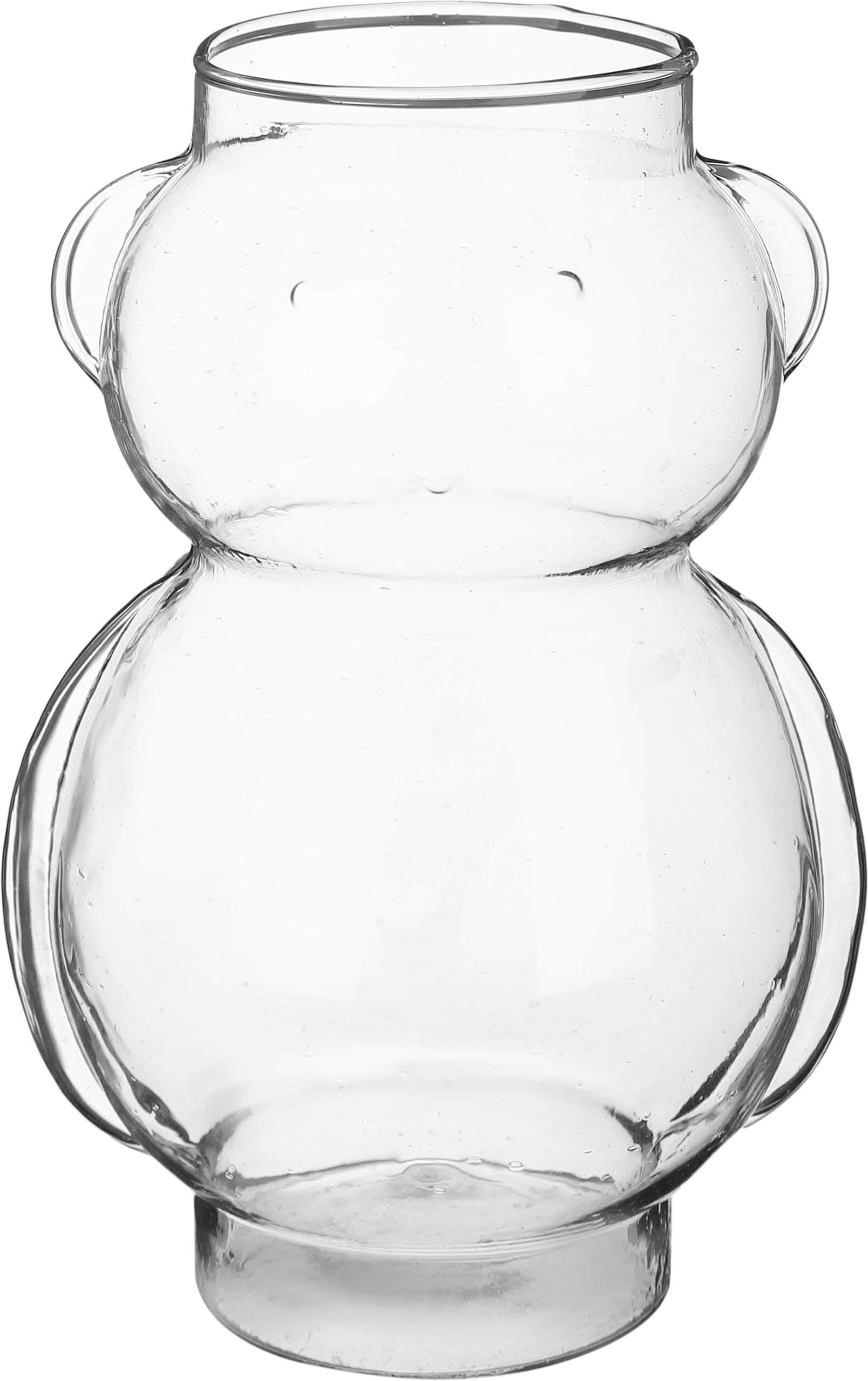 Glass Juice Cup, 400 ml - Clear