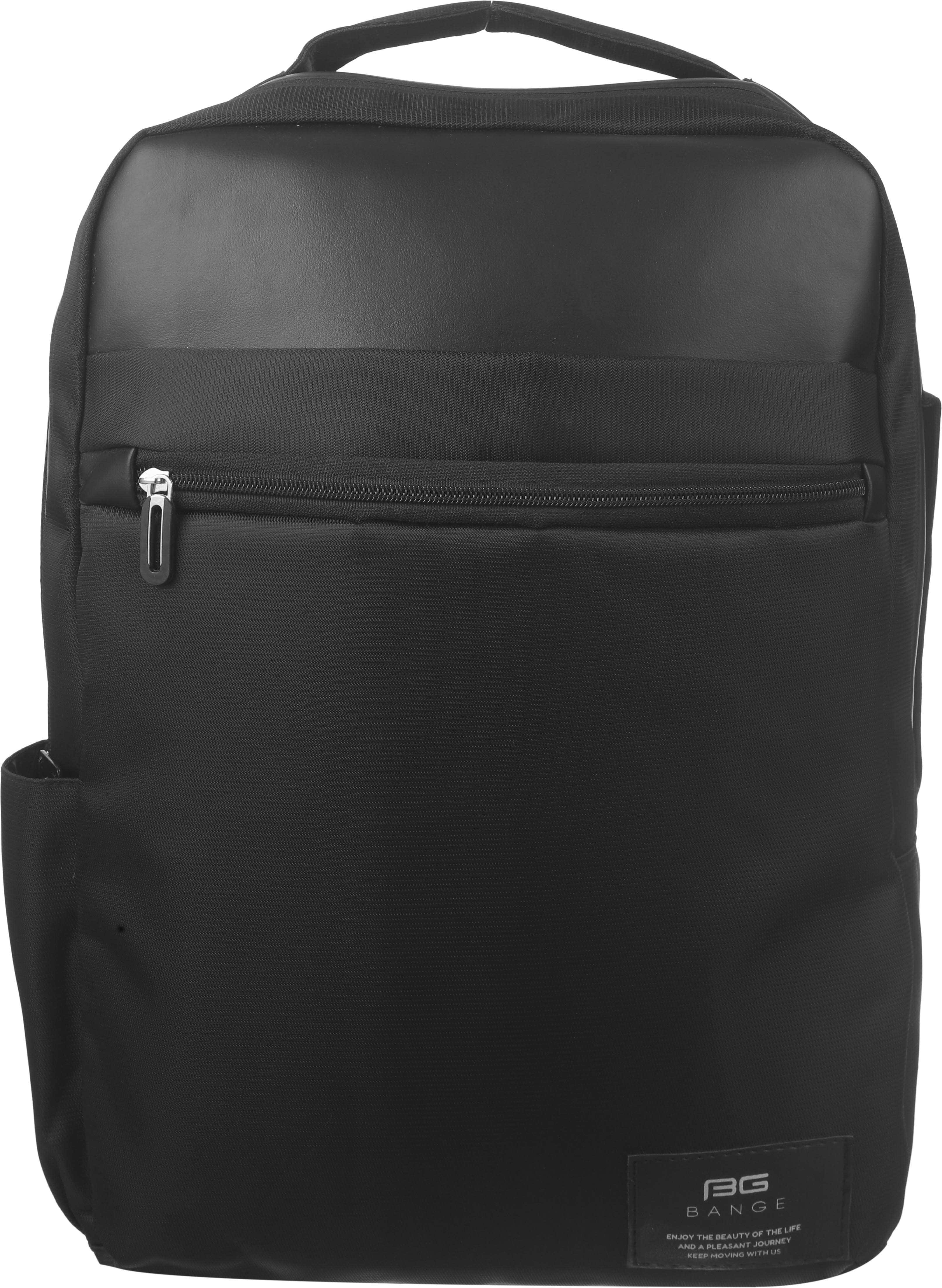 Bange Waterproof Laptop Bag, 4 Zippers, 44×30 cm, USB Port - Black