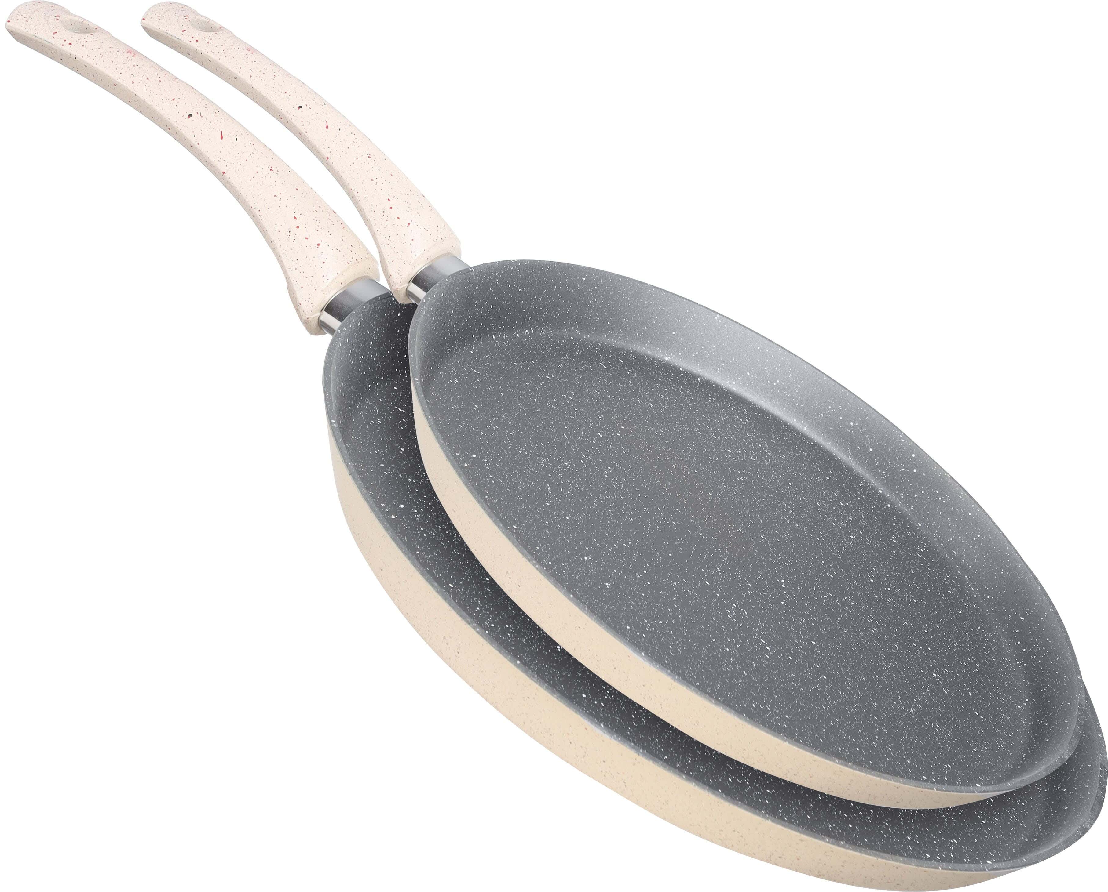 Vision Granite Crepe Pan Set, 2 Pieces - Beige