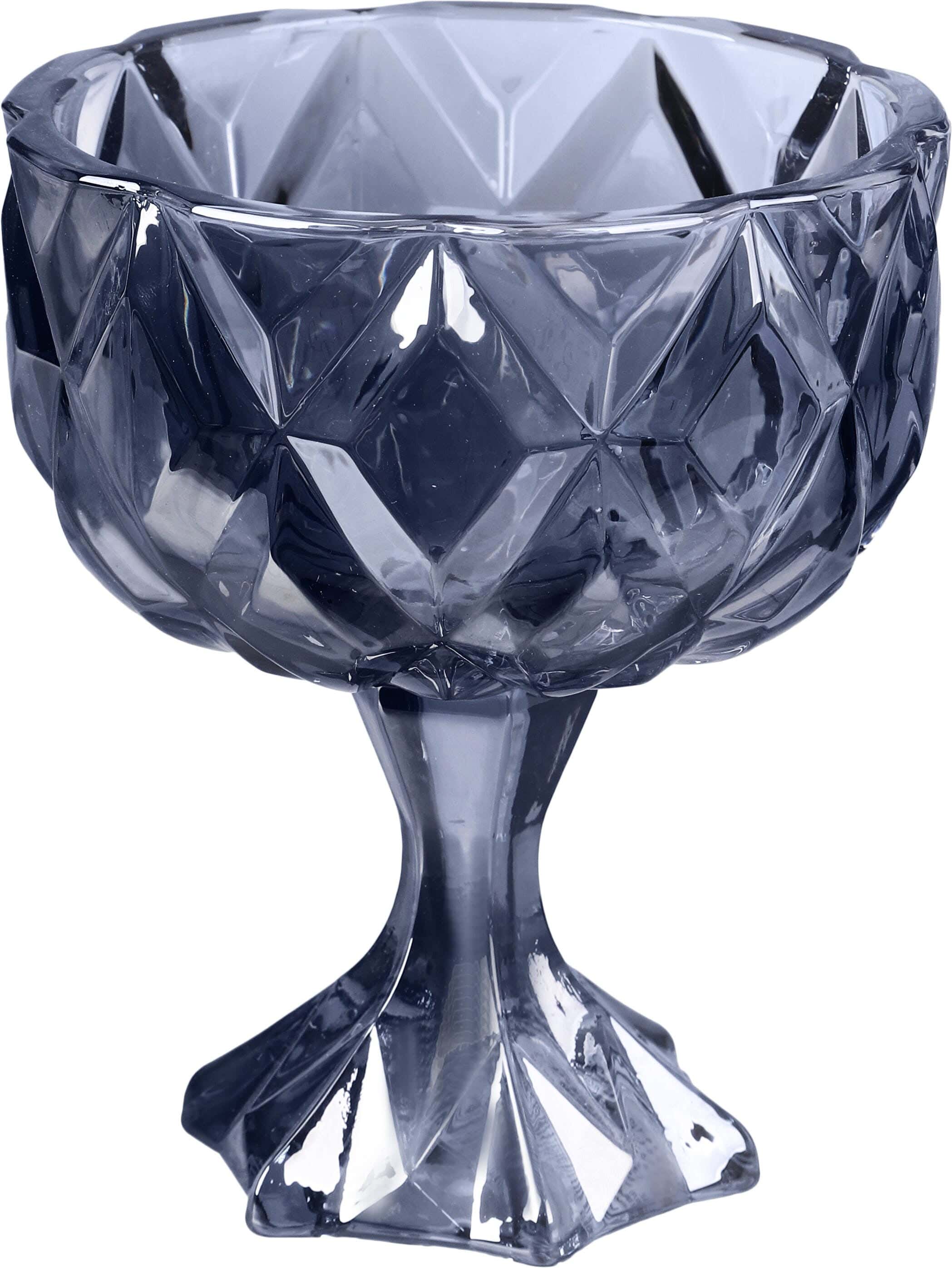Glass juice Glasses Set, 260 ml - Grey