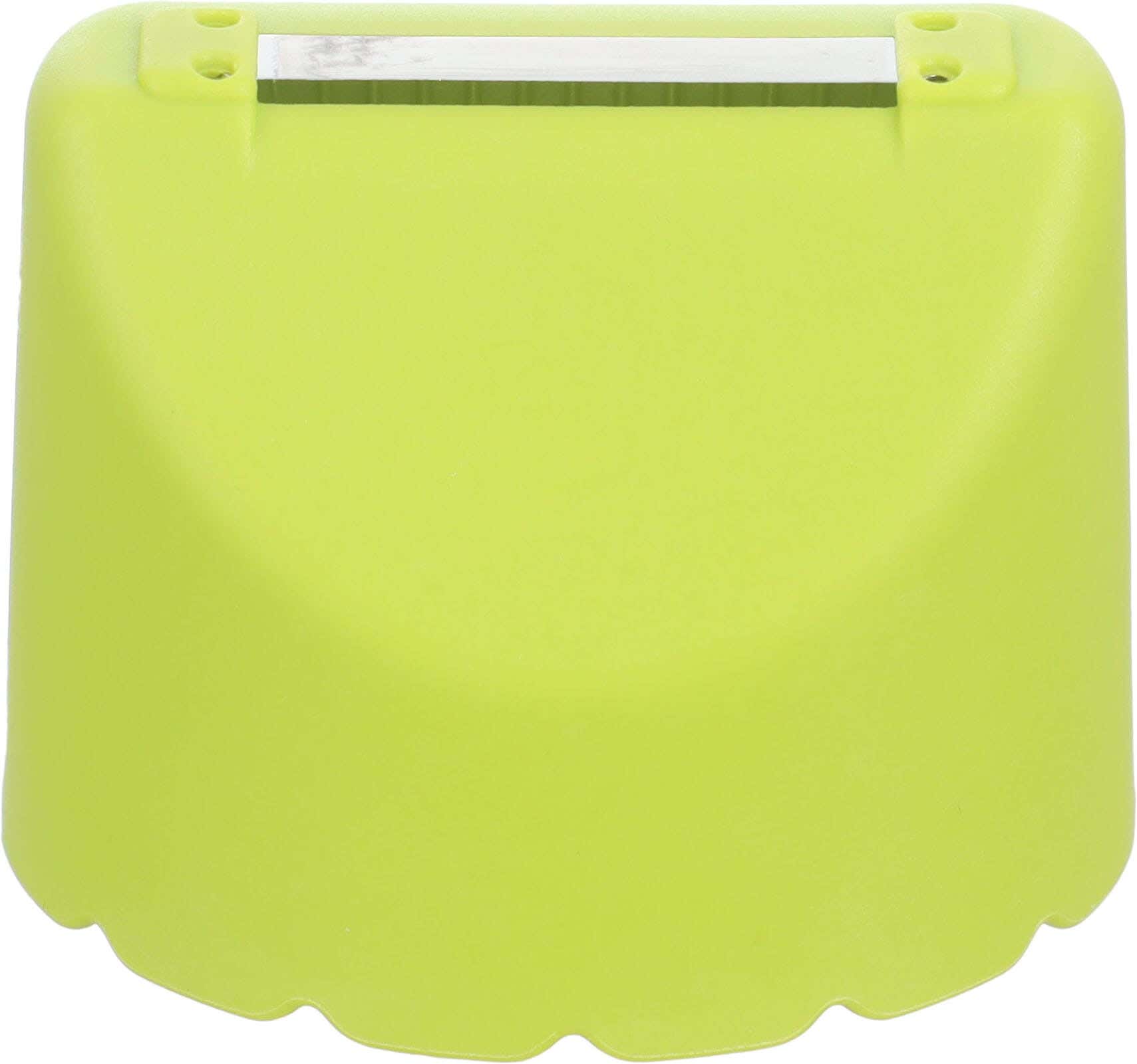 Plastic Vegetable Peeler with Tank, 8 cm - Light Green