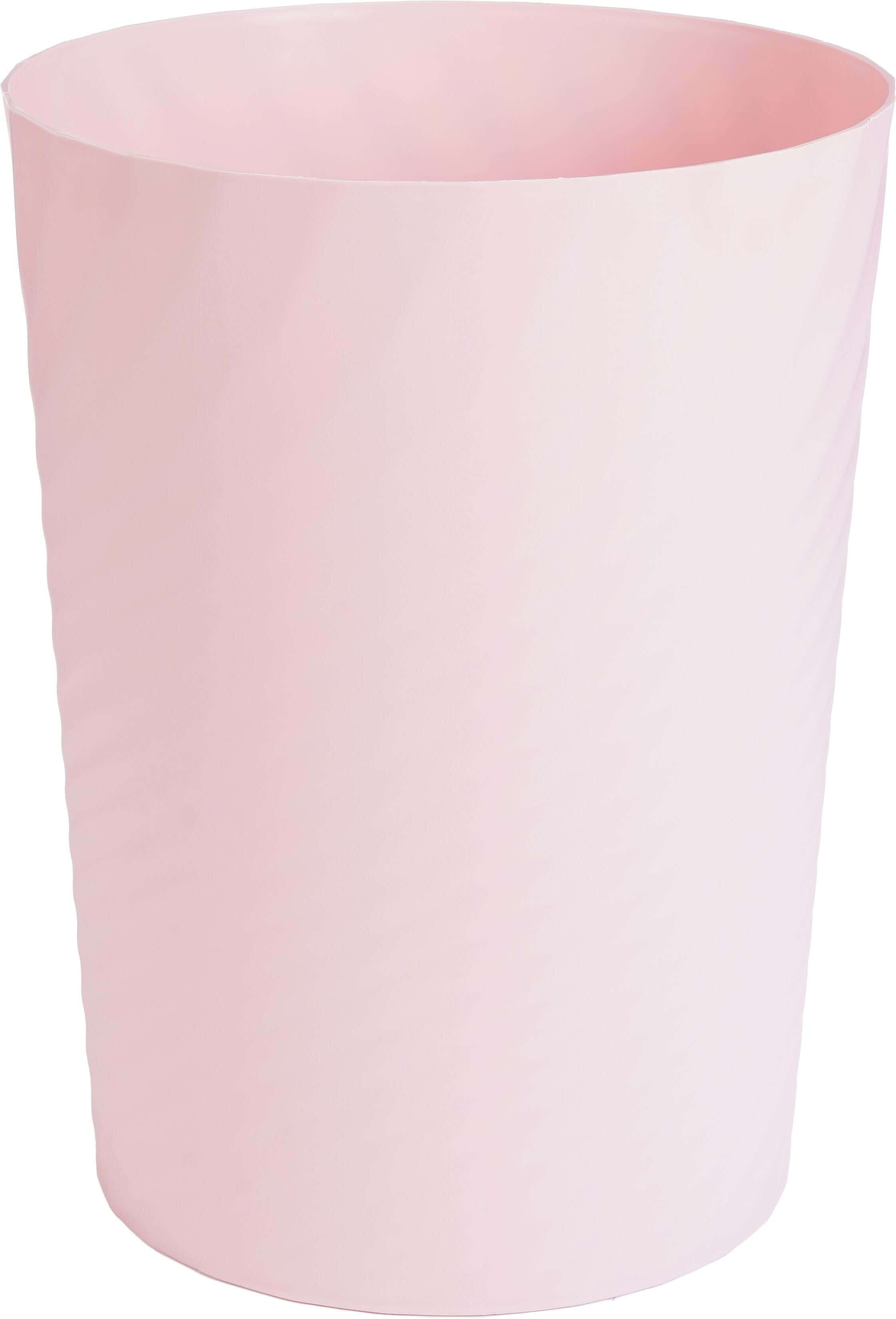 El Watanya Plastic Trash Bin, 22.5×30 cm - Rose