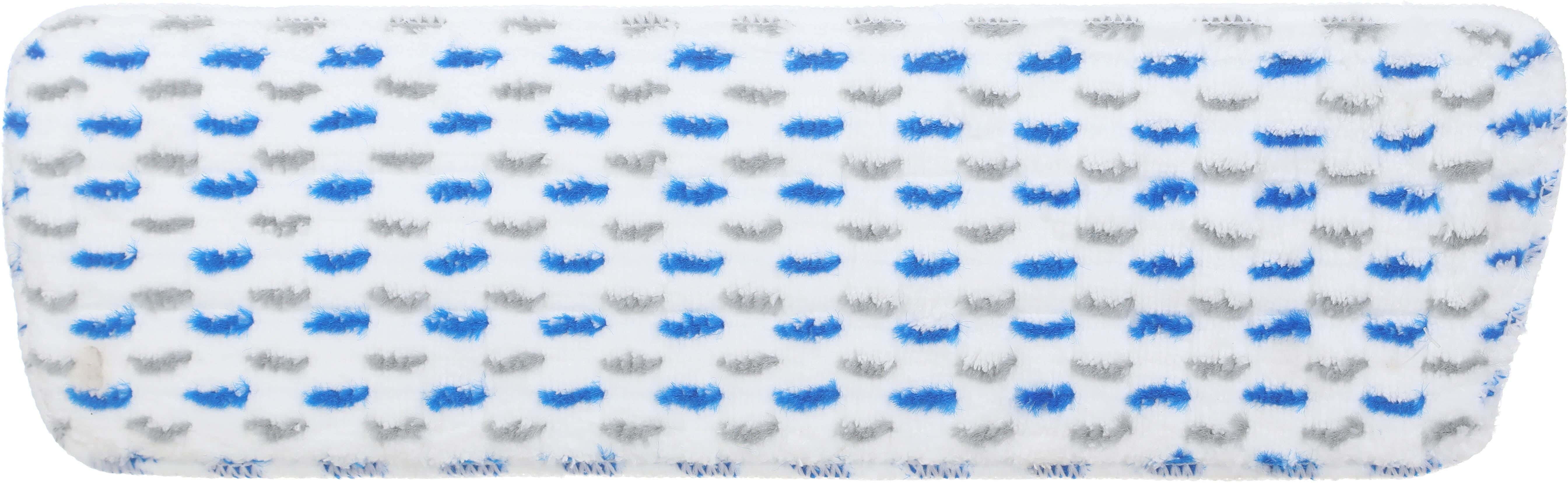 Microfiber Parquet Mop Replacement, 35×13 Cm - Grey Blue