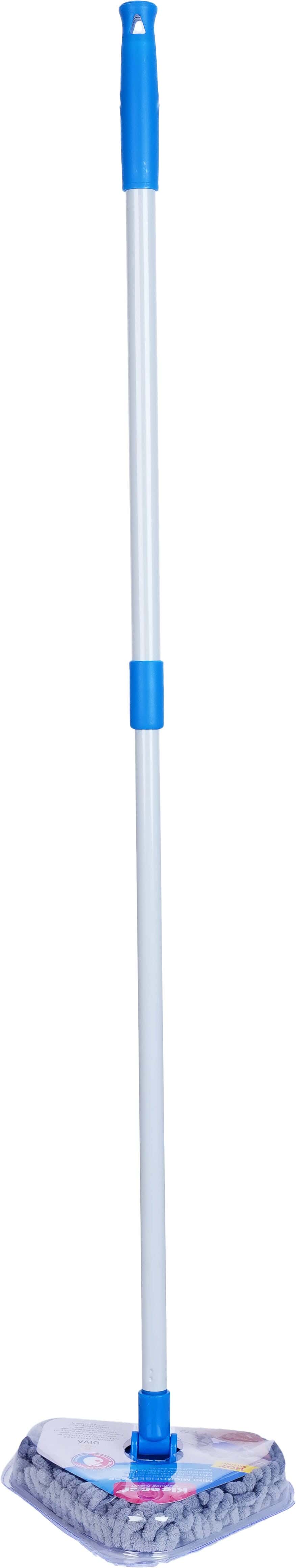 Kleaner Microfiber Multi Purpose Mop, 18x91 cm - Blue Grey