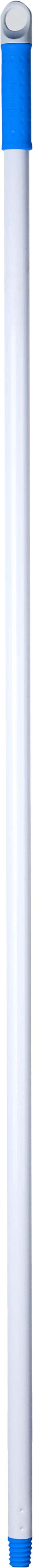 Kleaner Metal Broom Handle with Silicone Handle, 120 cm - Blue Grey